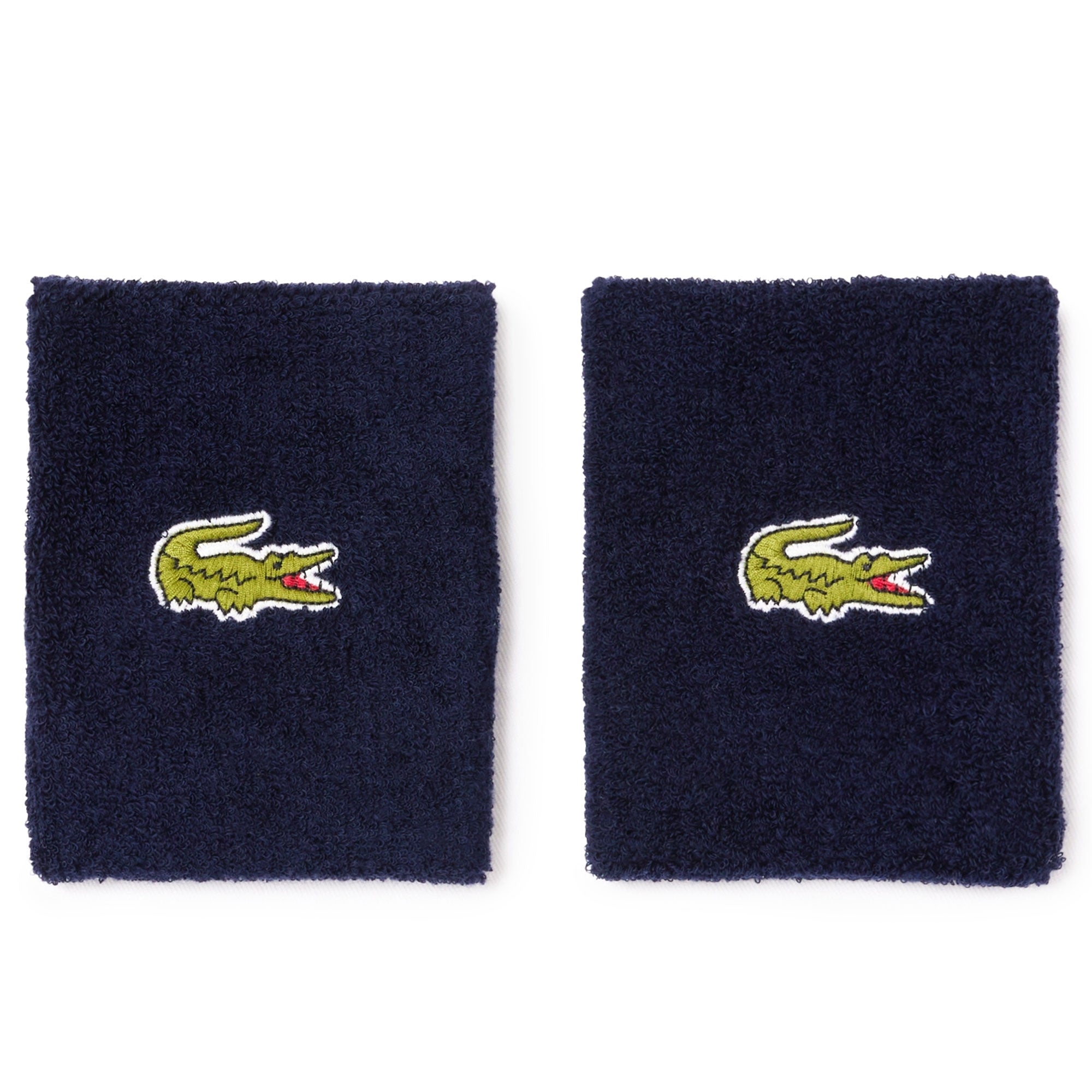 Lacoste Sport Stretch Jersey Wristbands - Navy
