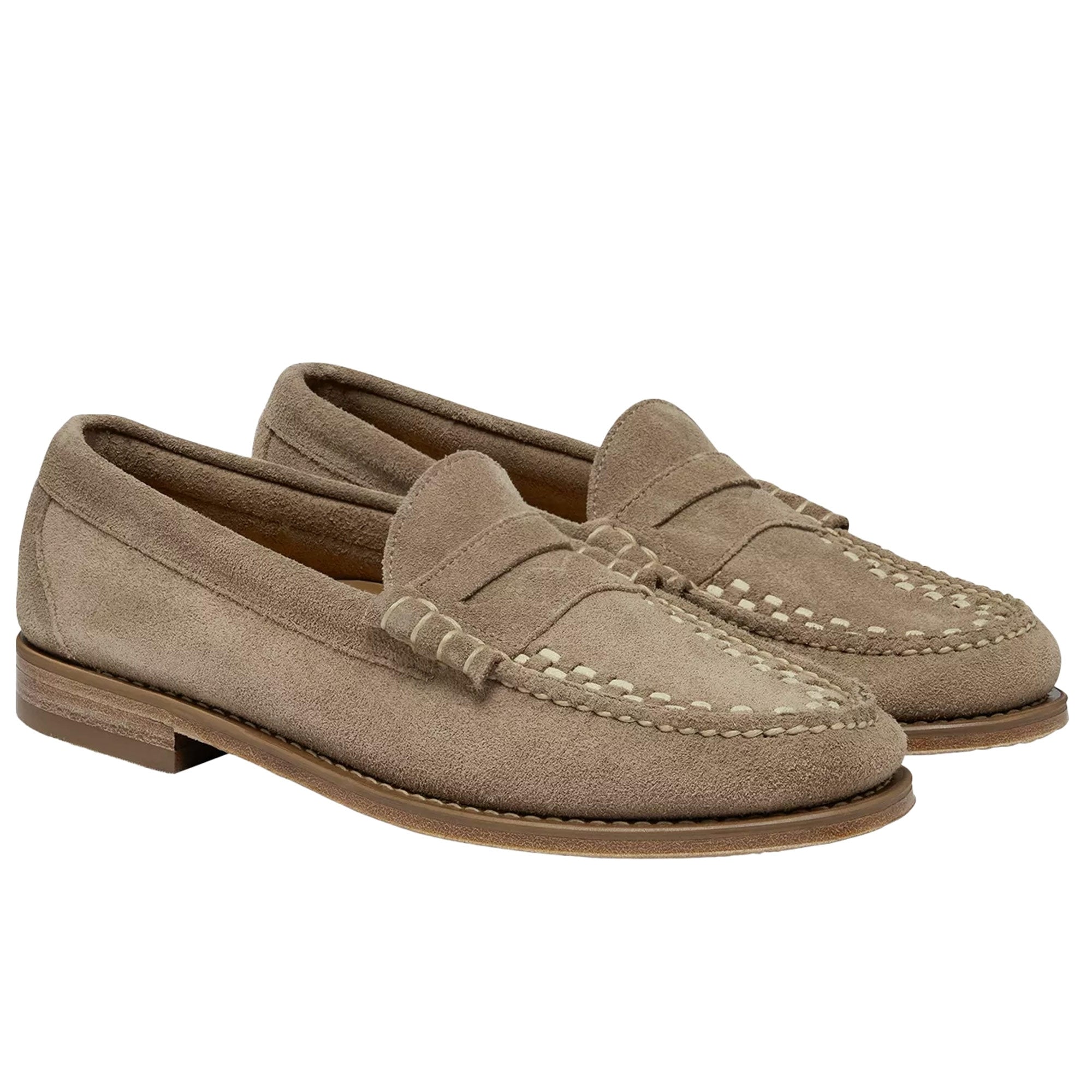 G.H. Bass Weejun Heritage Larson Loafers - Earth Suede