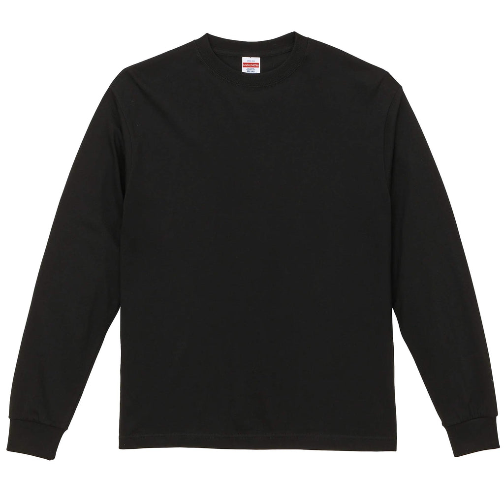 Classic Heavyweight Long Sleeve 6.2oz Tee - Black