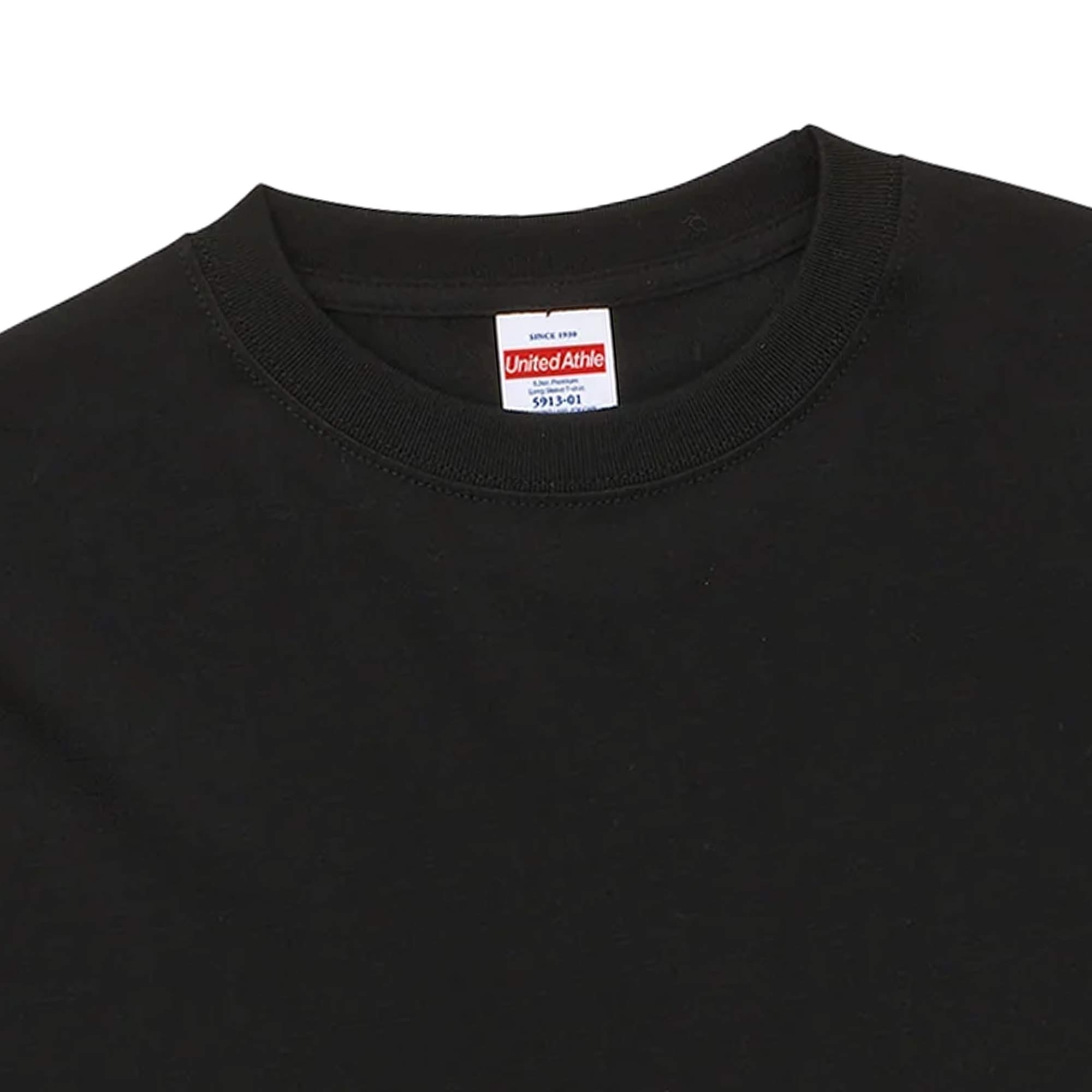 Classic Heavyweight Long Sleeve 6.2oz Tee - Black