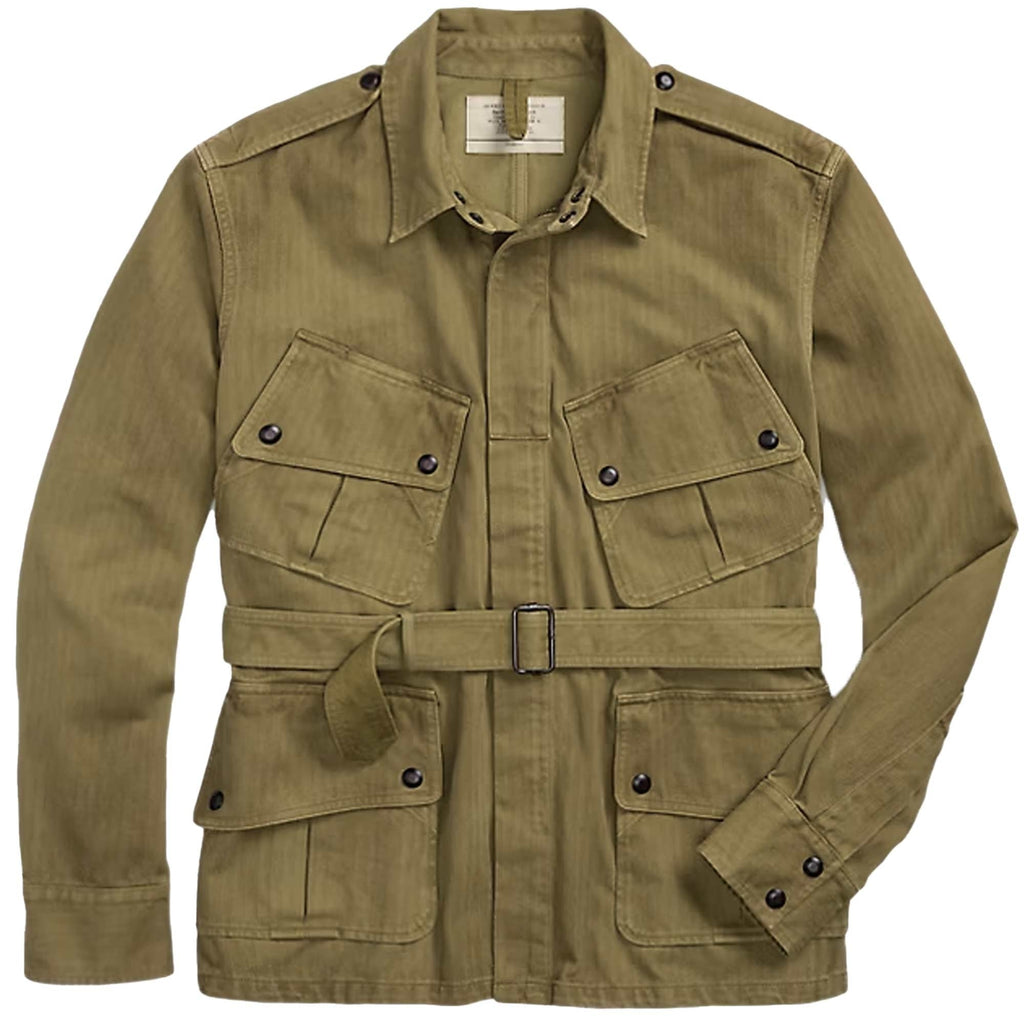RRL by Ralph Lauren Herringbone Twill Jacket - Sand Surf