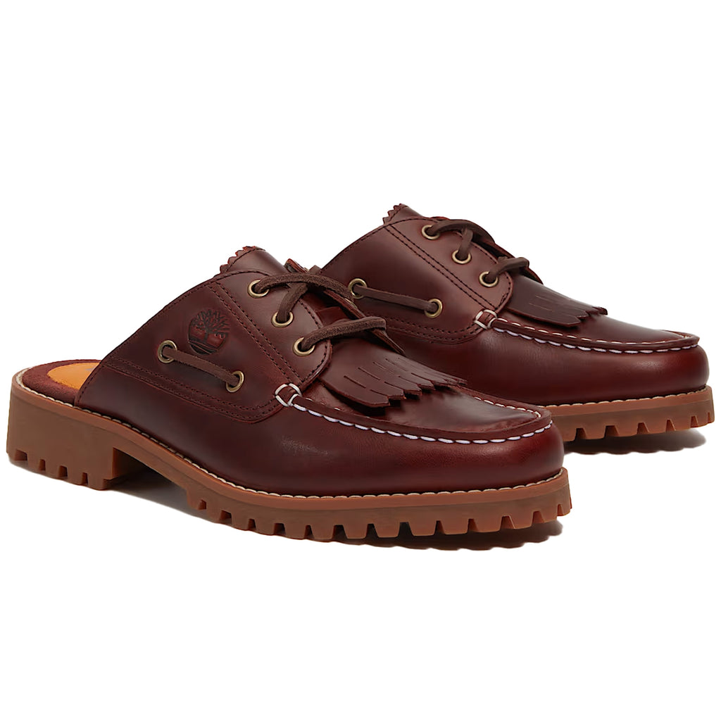 Timberland Noreen Mule Shoes - Burgundy