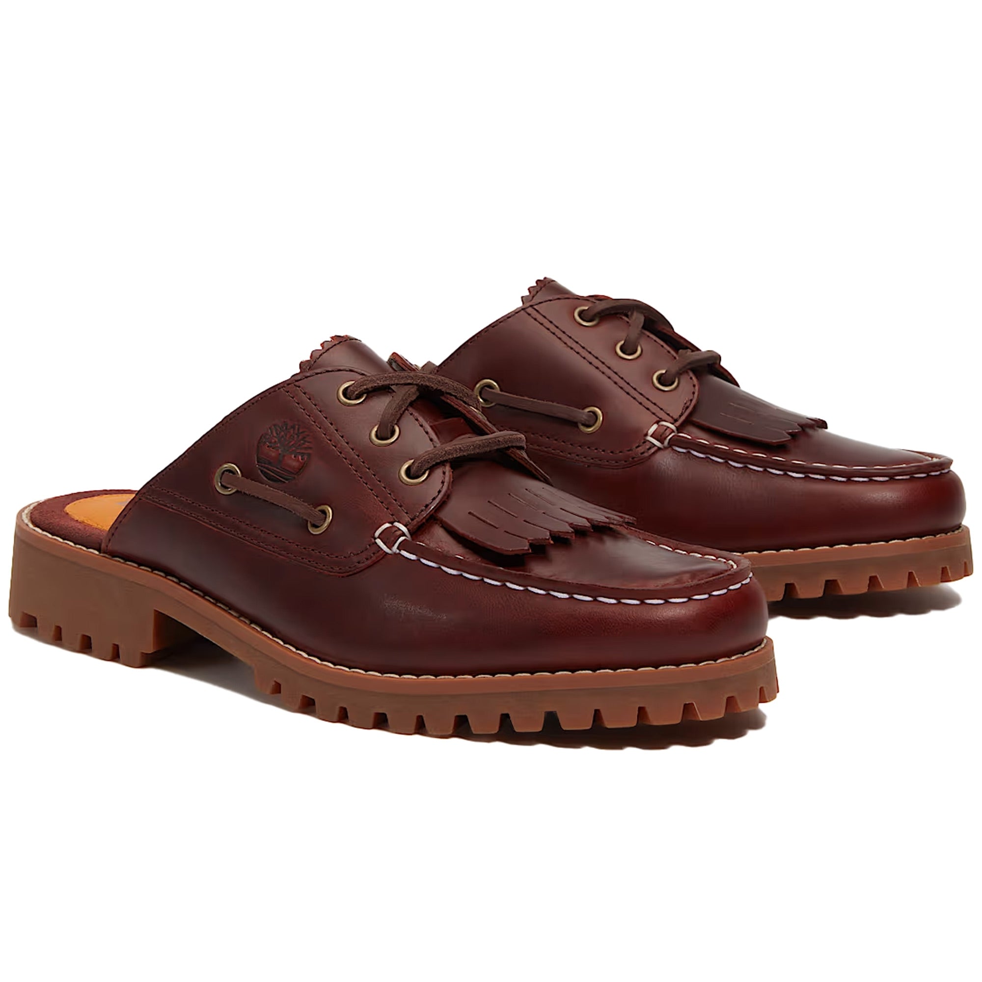 Timberland Noreen Mule Shoes - Burgundy
