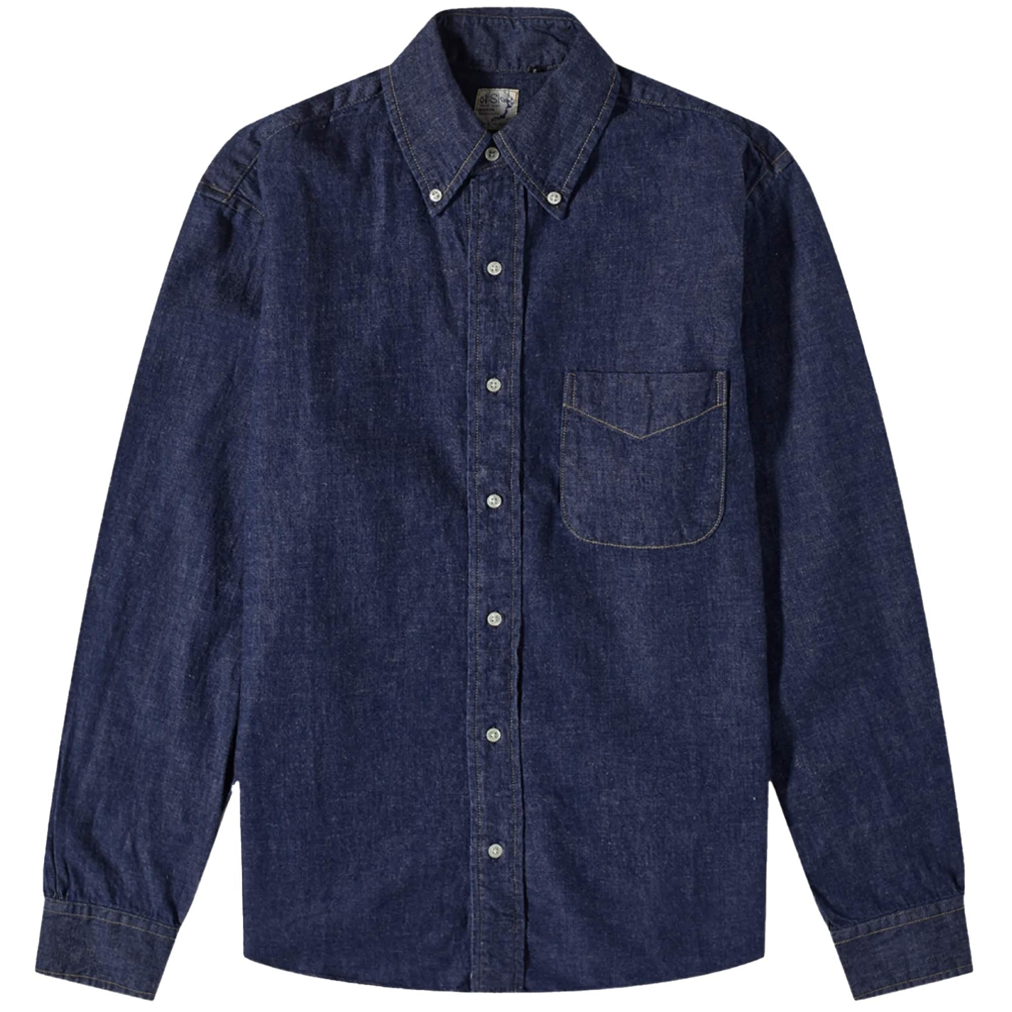 Button Down Denim Shirt - One Wash