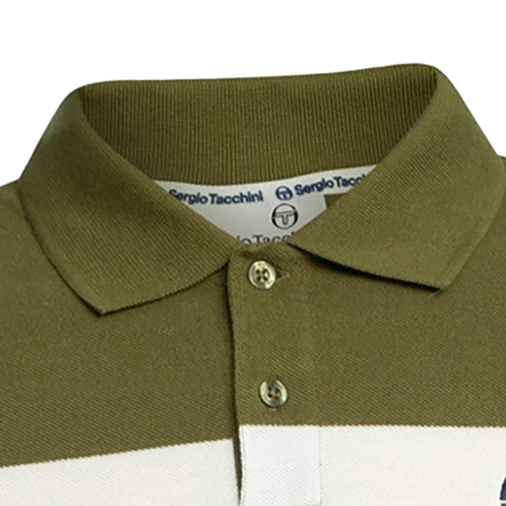 Sergio Tacchini Youngline Polo Shirt - Sphagnum