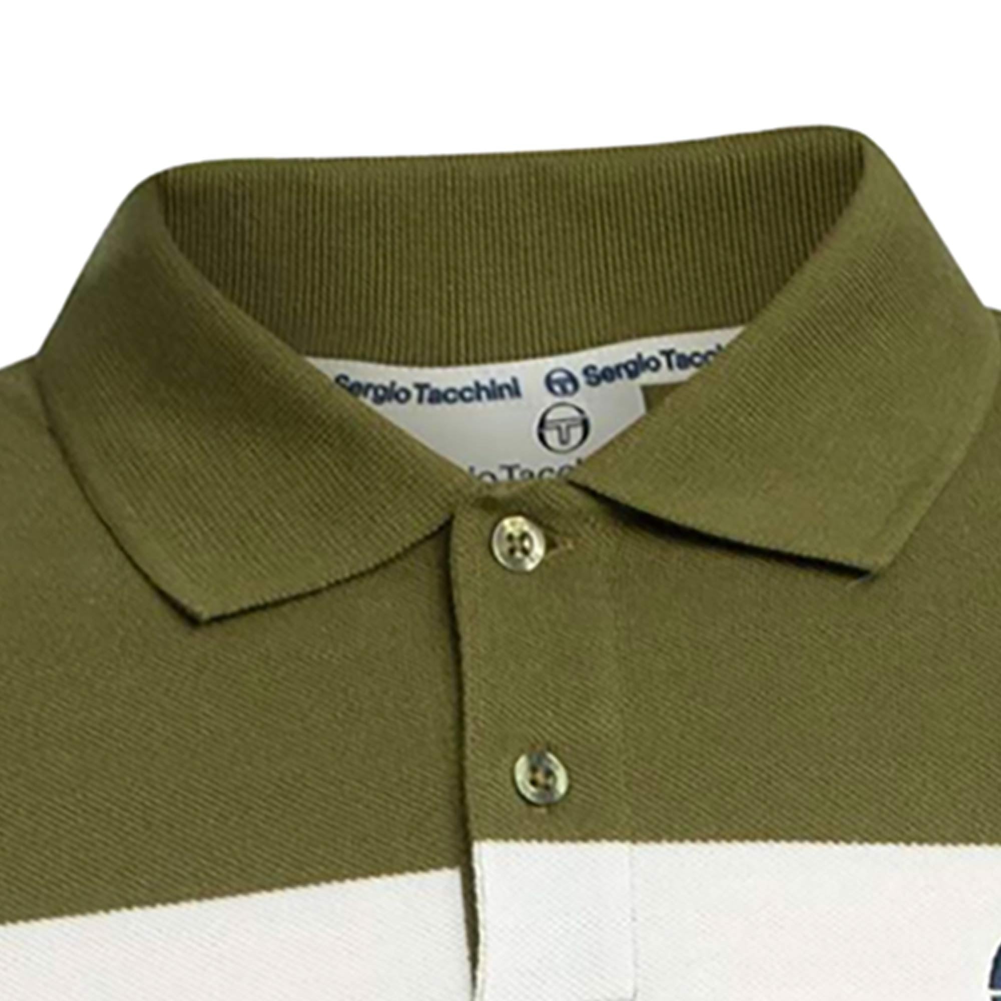 Sergio Tacchini Youngline Polo Shirt - Sphagnum