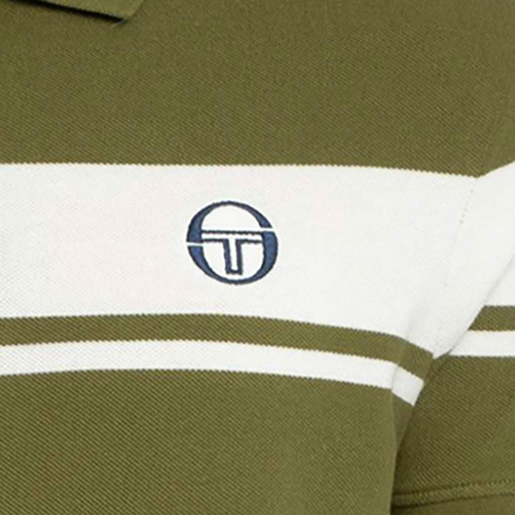 Sergio Tacchini Youngline Polo Shirt - Sphagnum