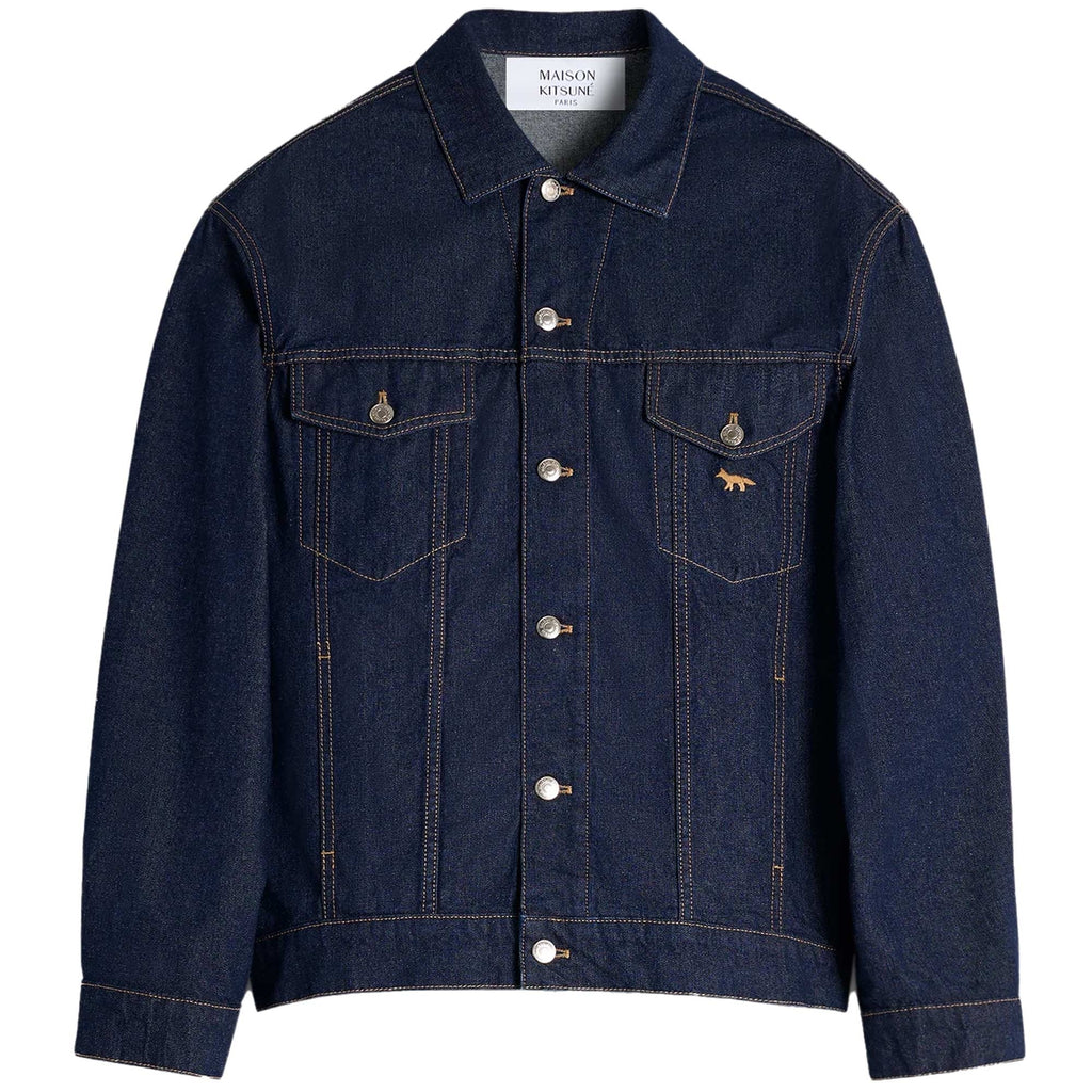 Maison Kitsune Trucker Jacket - Indigo