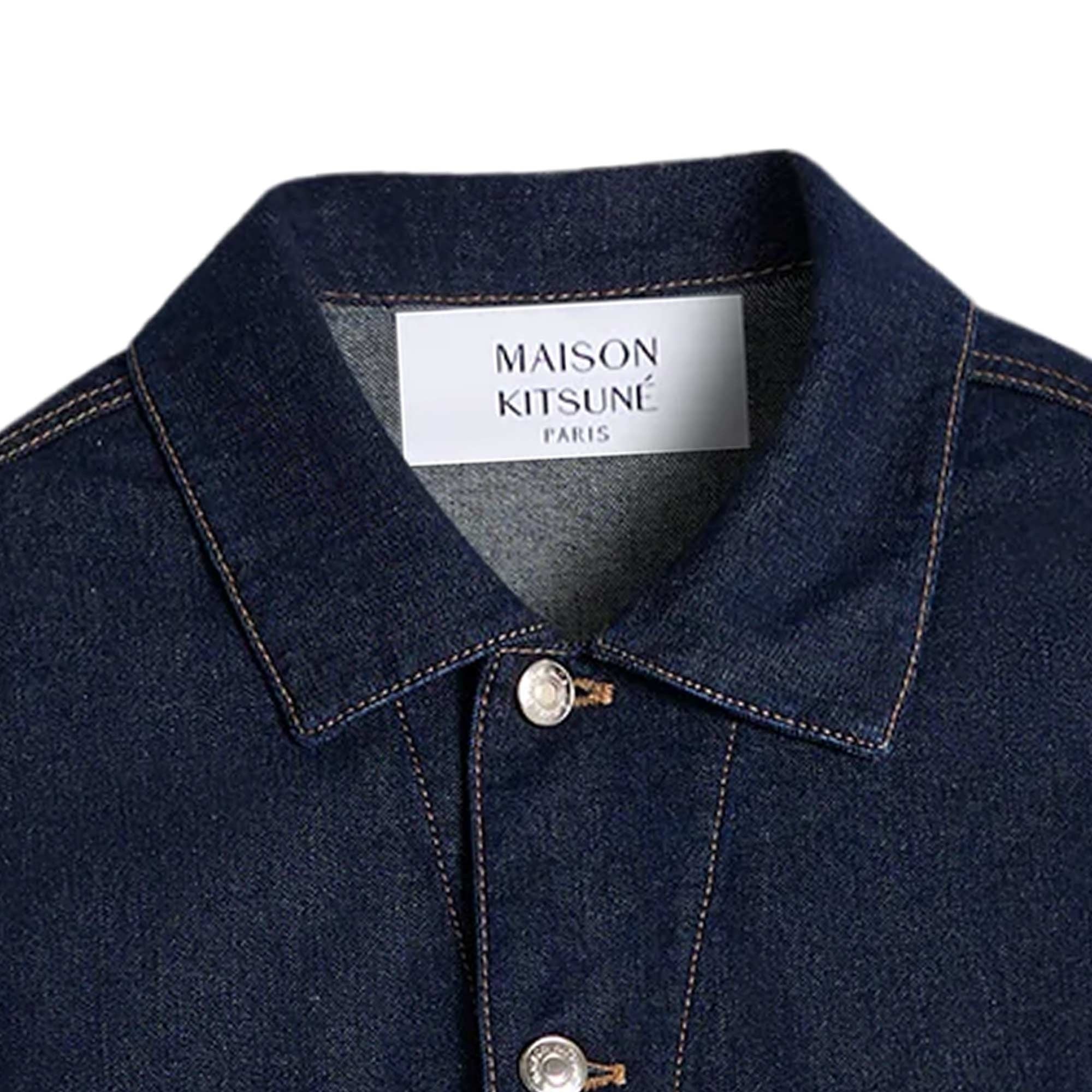 Maison Kitsune Trucker Jacket - Indigo