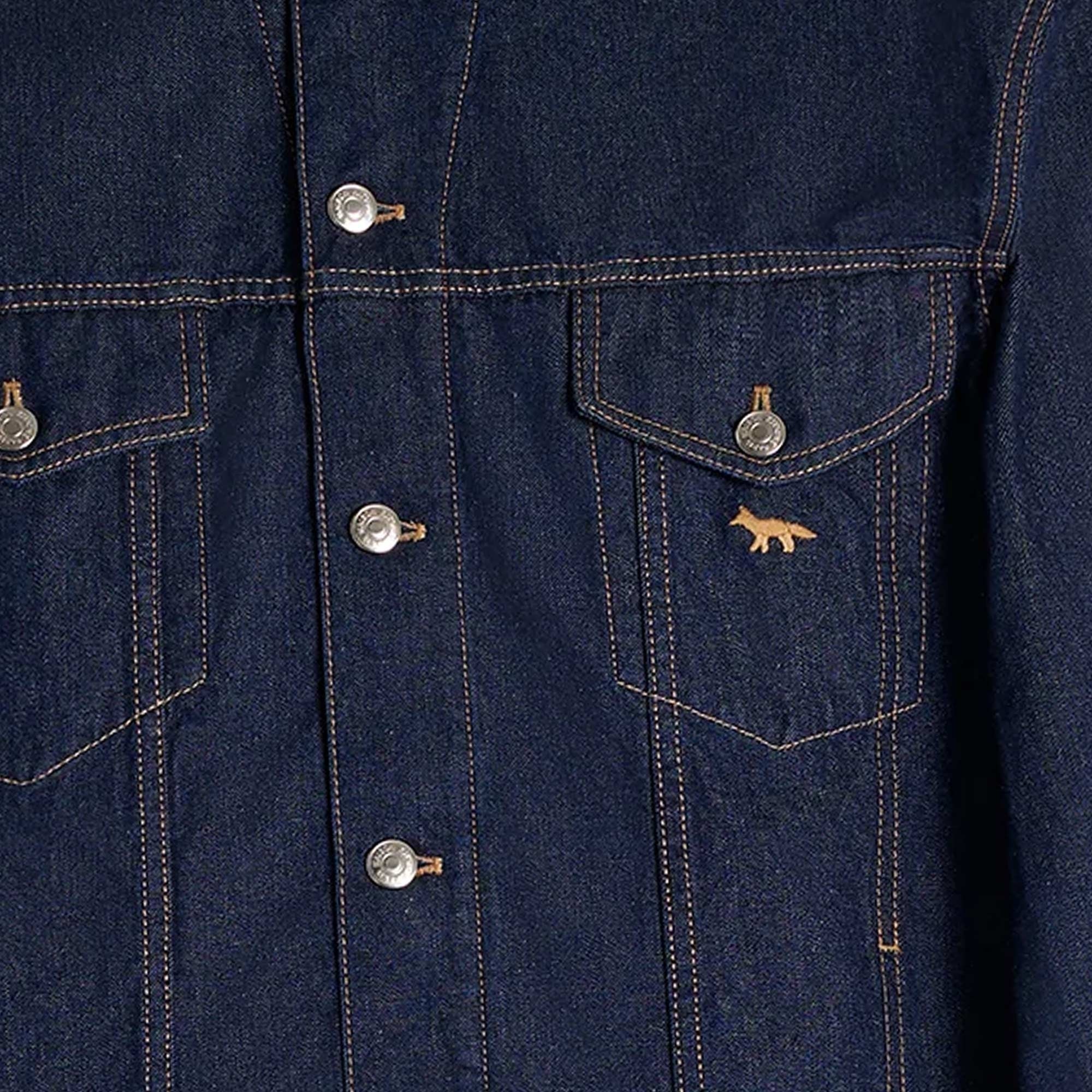 Maison Kitsune Trucker Jacket - Indigo