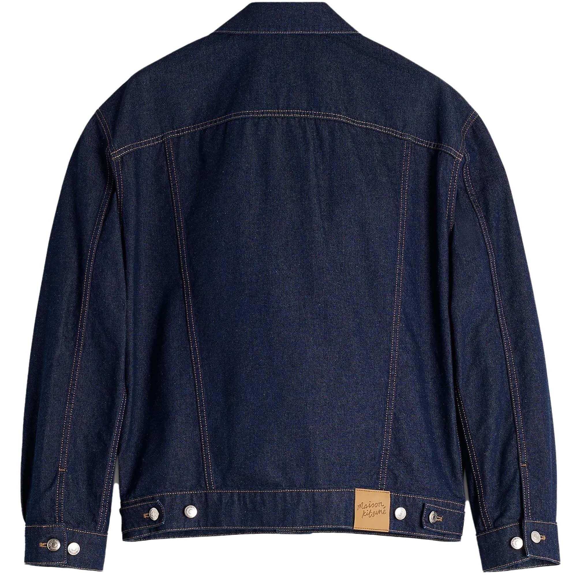 Maison Kitsune Trucker Jacket - Indigo