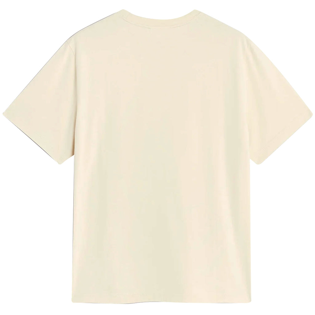 Maison Kitsune Speedy Fox Patch Comfort T-Shirt - Warm Stone