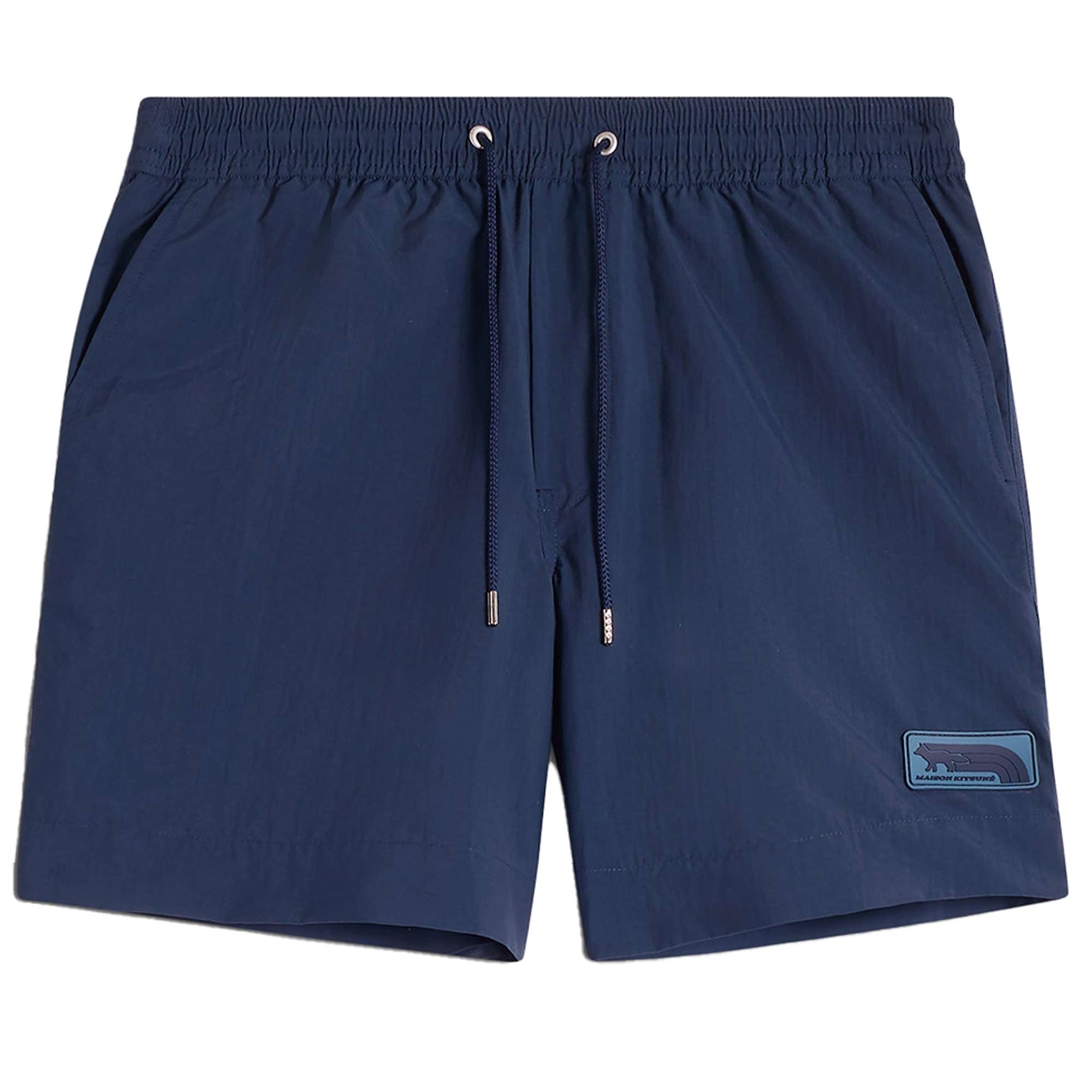 Maison Kitsune Flash Fox Swim Shorts - Slate