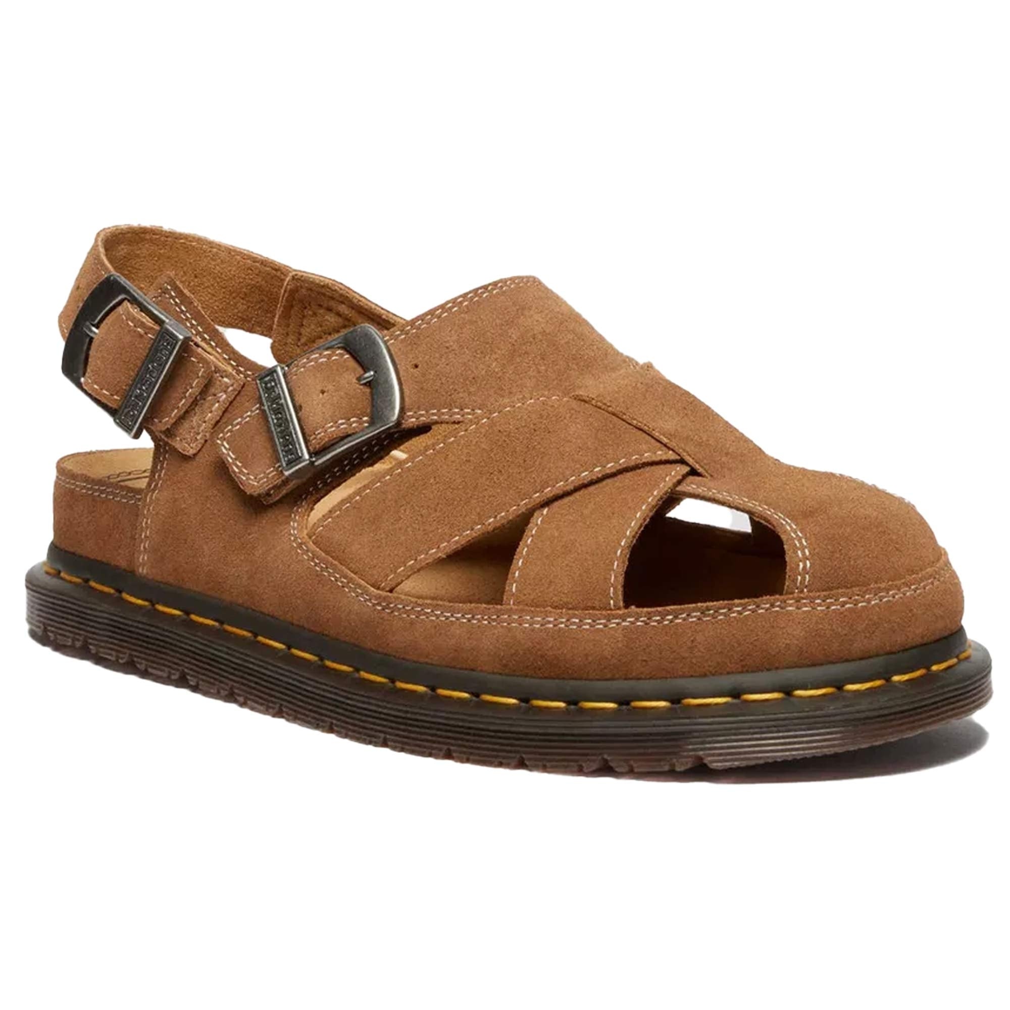 Dr. Martens Archive Fisherman Suede Sandals - Tan