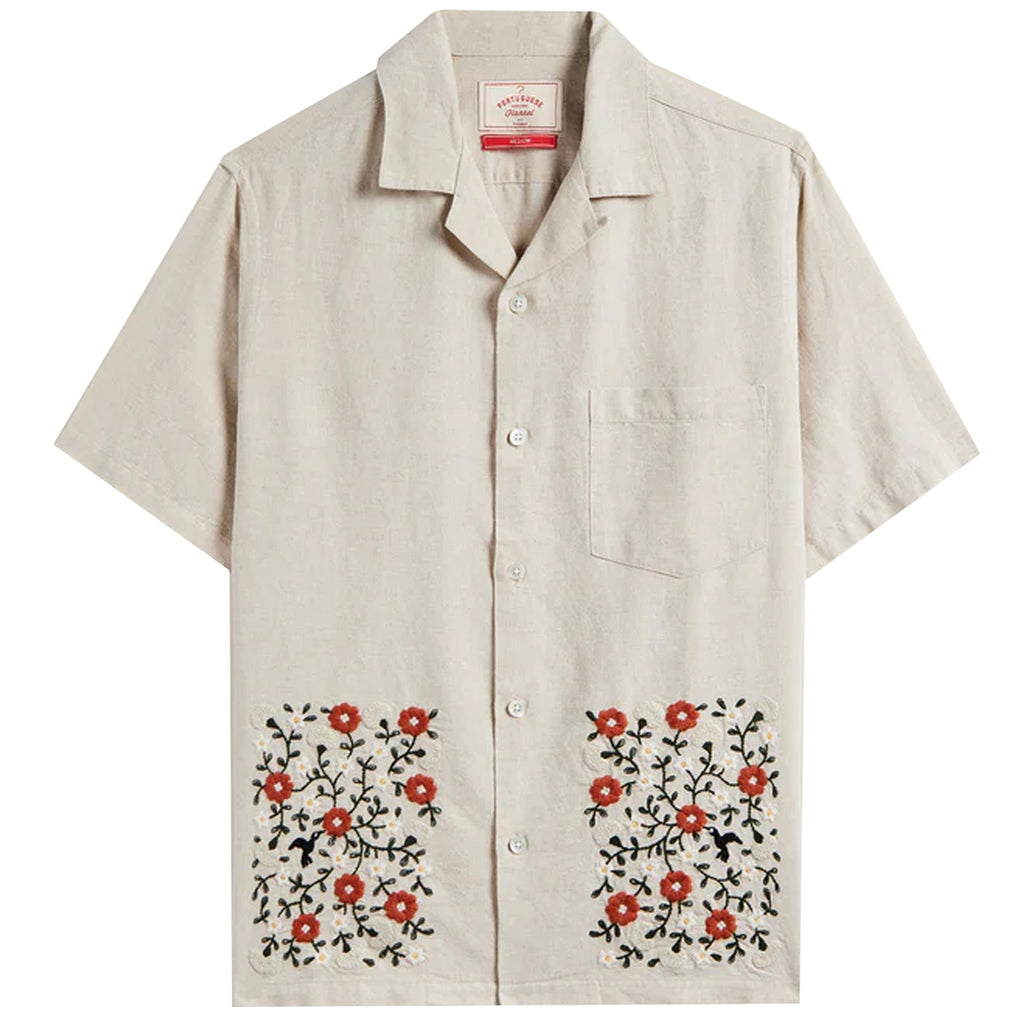 Portuguese Flannel Colibri Shirt - Ecru