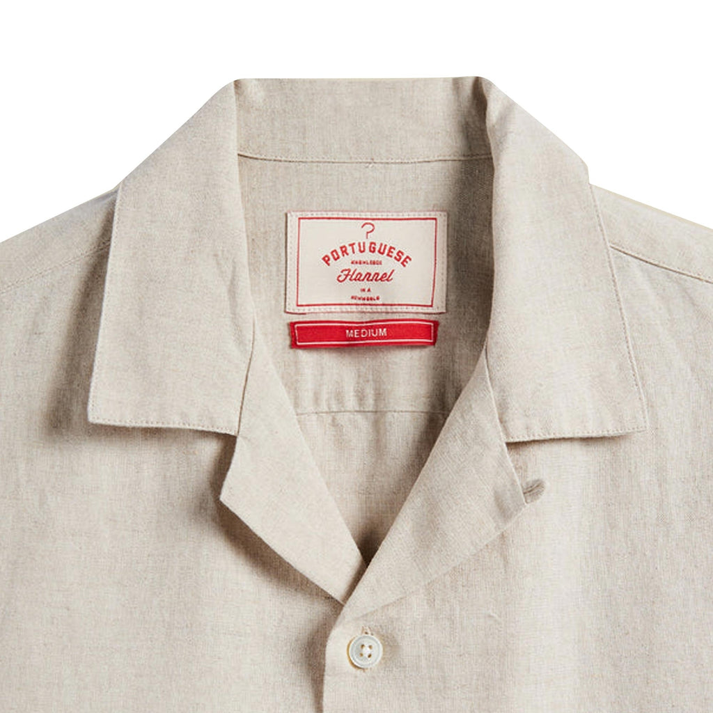 Portuguese Flannel Colibri Shirt - Ecru