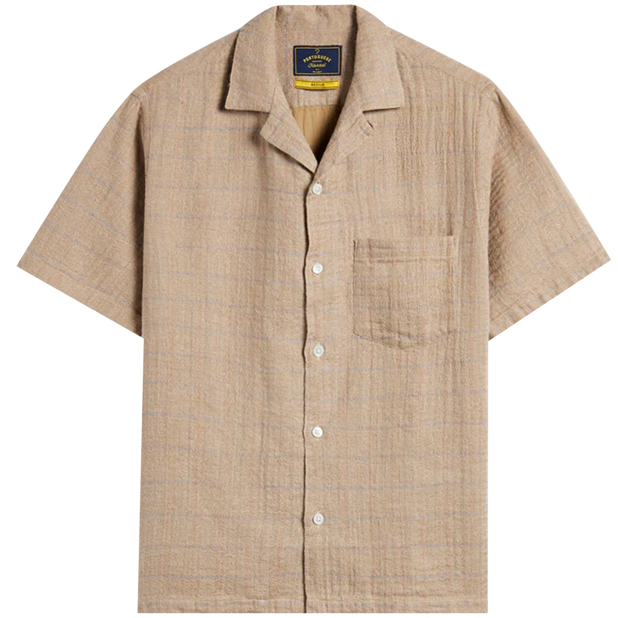Portuguese Flannel Dorne Shirt - Ecru