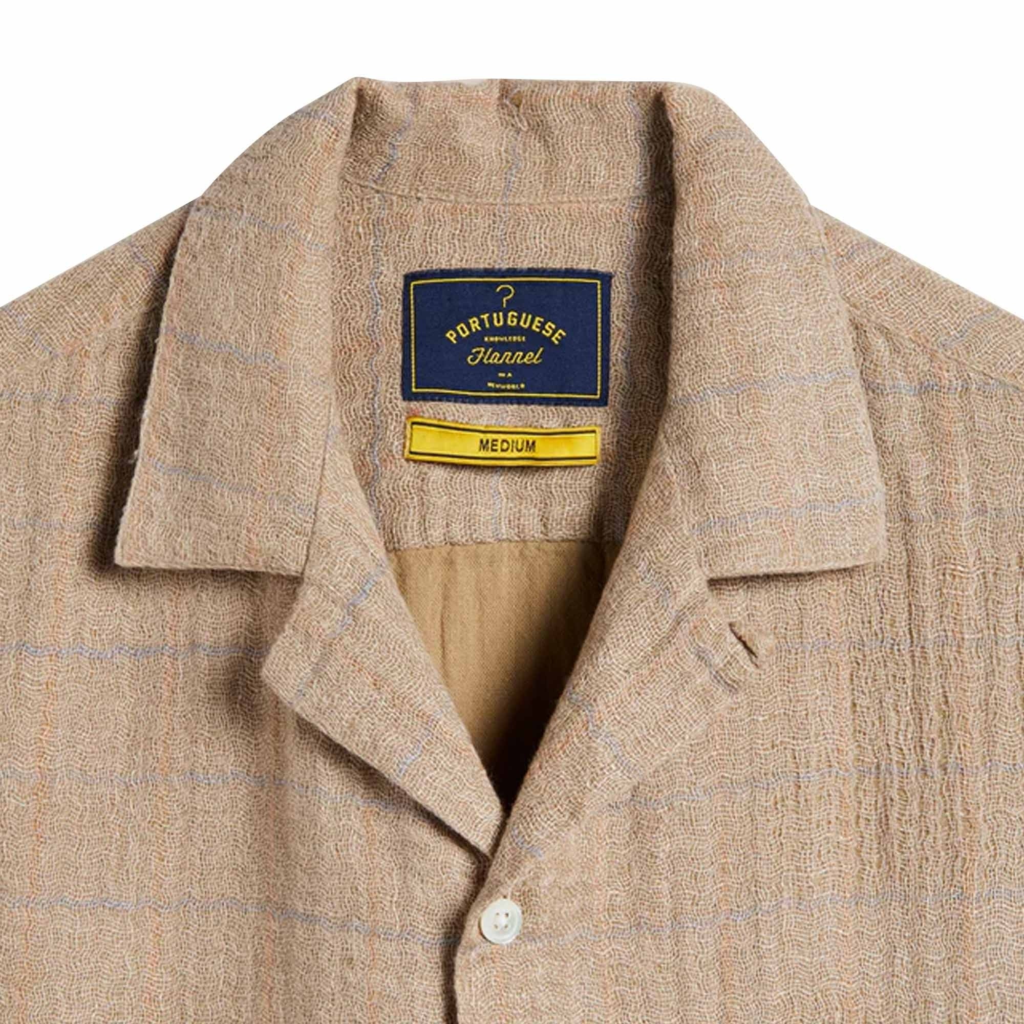 Portuguese Flannel Dorne Shirt - Ecru
