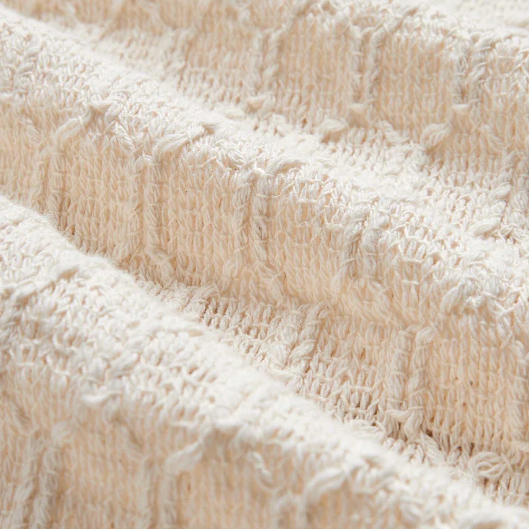 Portuguese Flannel Net Shirt - Cream