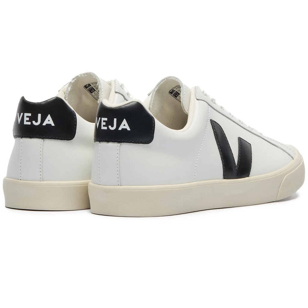 Veja Womens Esplar Leather - White Black