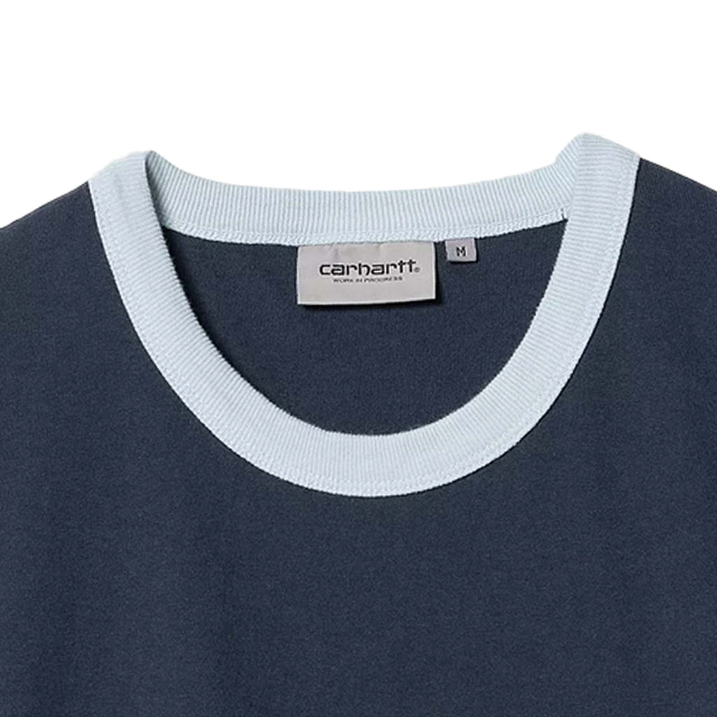 Carhartt WIP Long Sleeve 89 Ringer T-Shirt - Blue