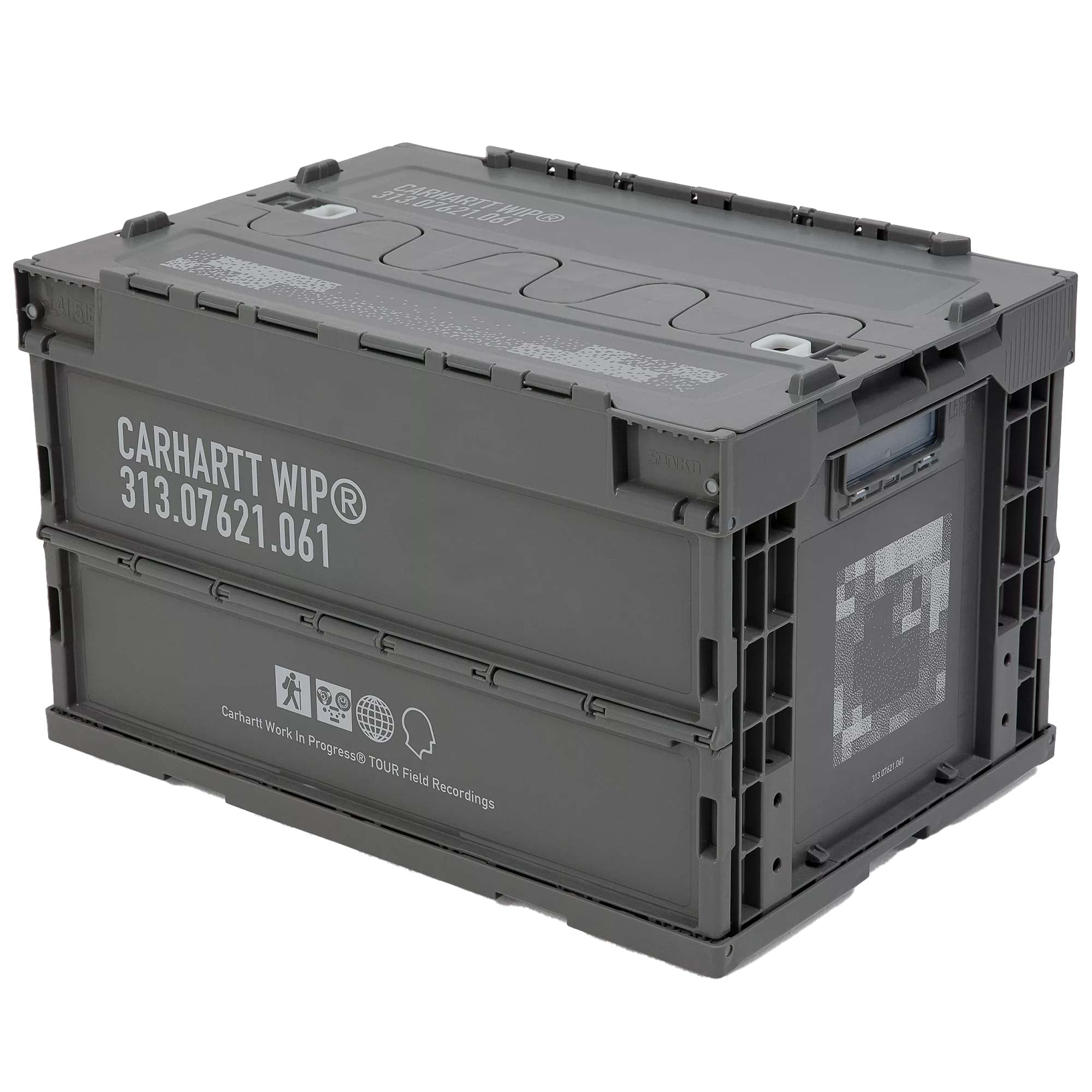Carhartt WIP Tour Foldable Container - Smoke Green