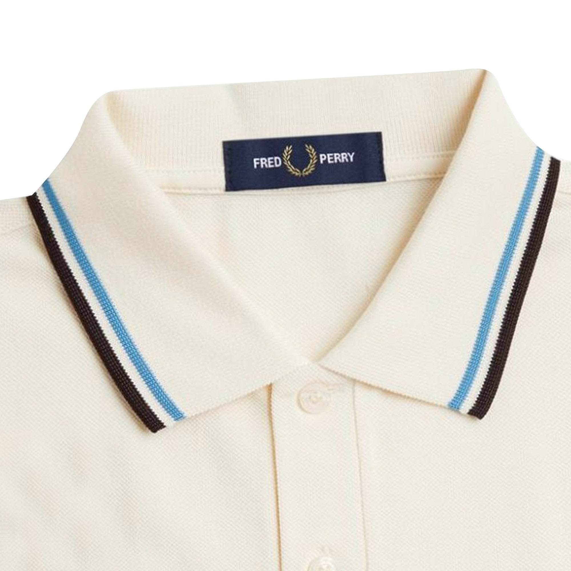 Fred Perry M3600 Twin Tipped Polo Shirt - Ecru