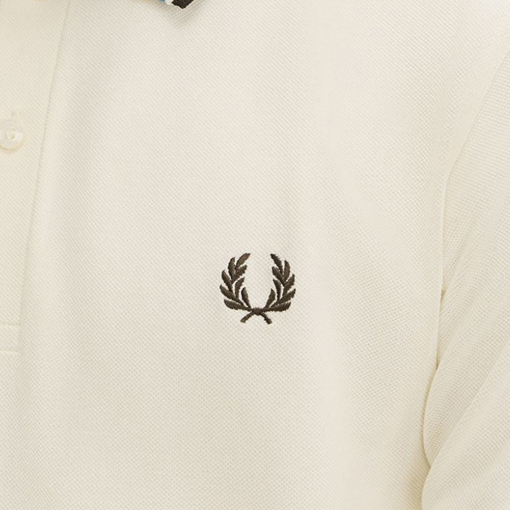 Fred Perry M3600 Twin Tipped Polo Shirt - Ecru