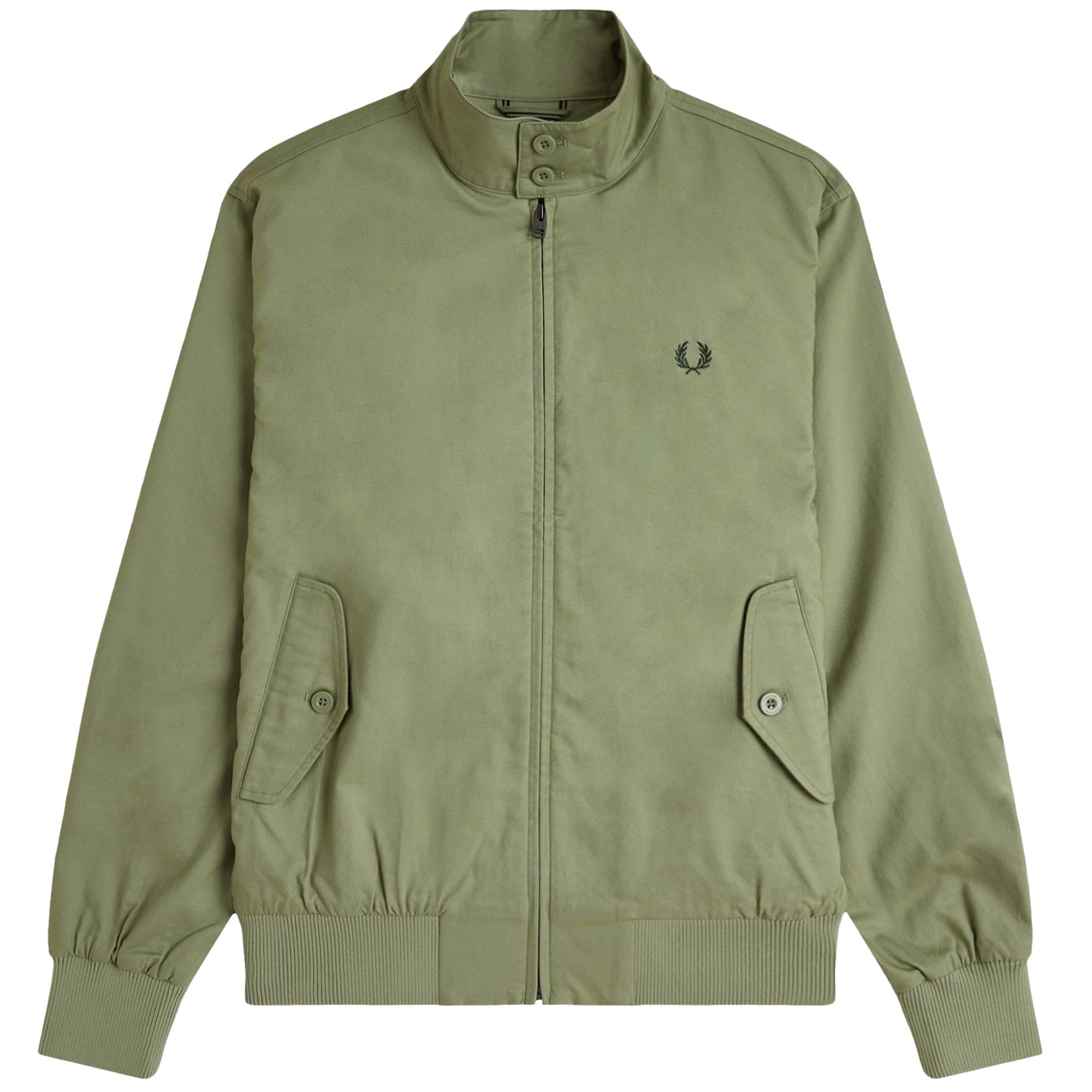 Fred Perry Classic Harrington Jacket - Olive Mint