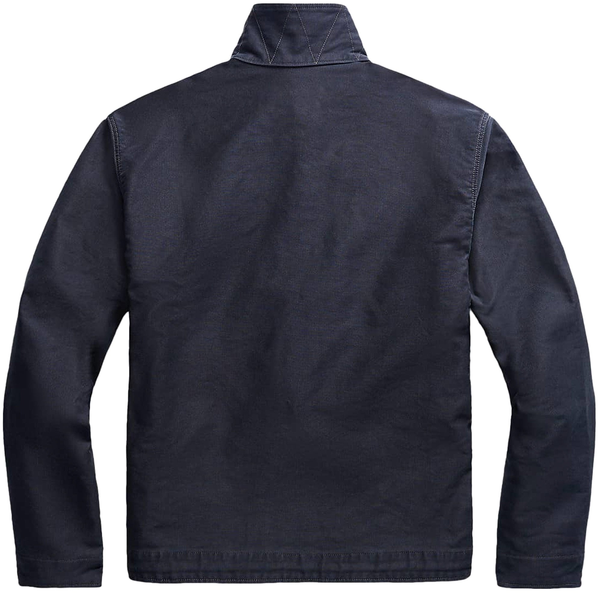 RRL by Ralph Lauren Corduroy-Collar Cotton Deck Jacket - Navy