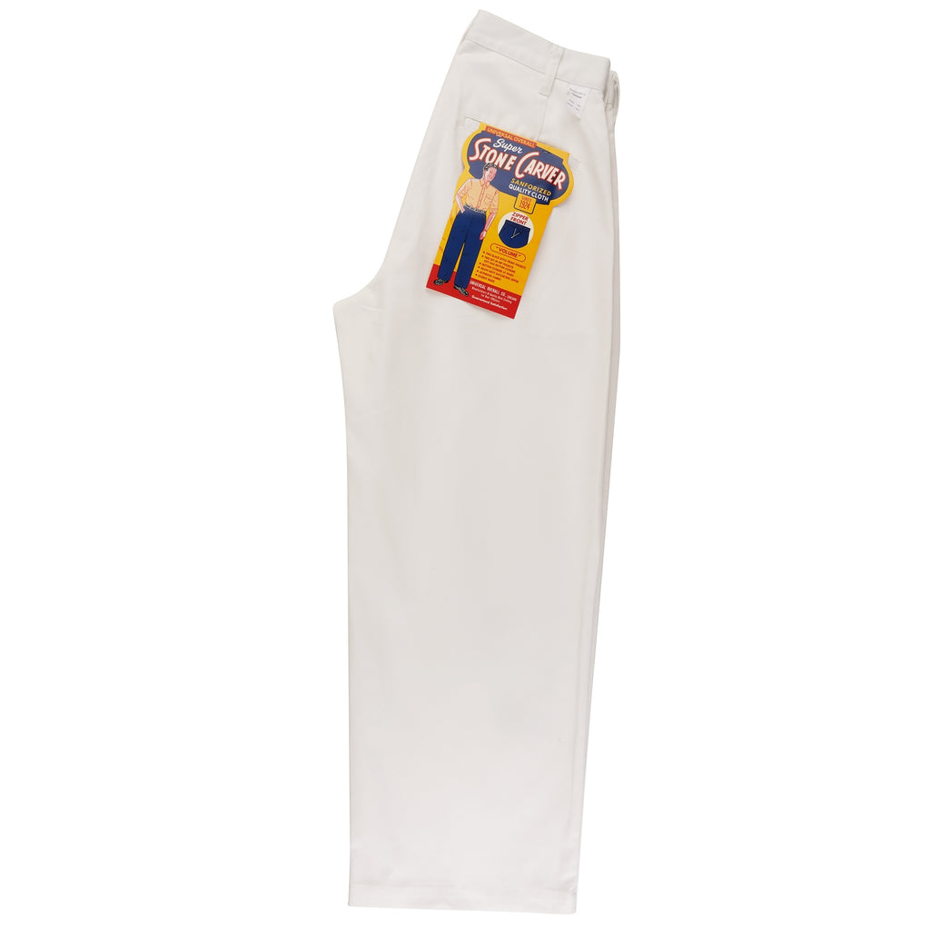 Universal Overall Volume Trousers - Off White