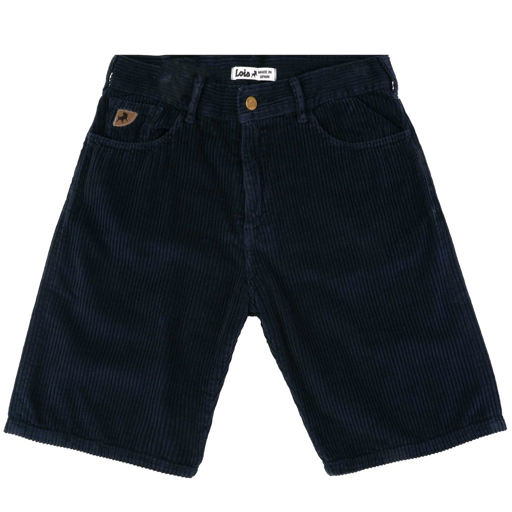 Lois Jeans Pepe Jumbo Corduroy Shorts - Navy