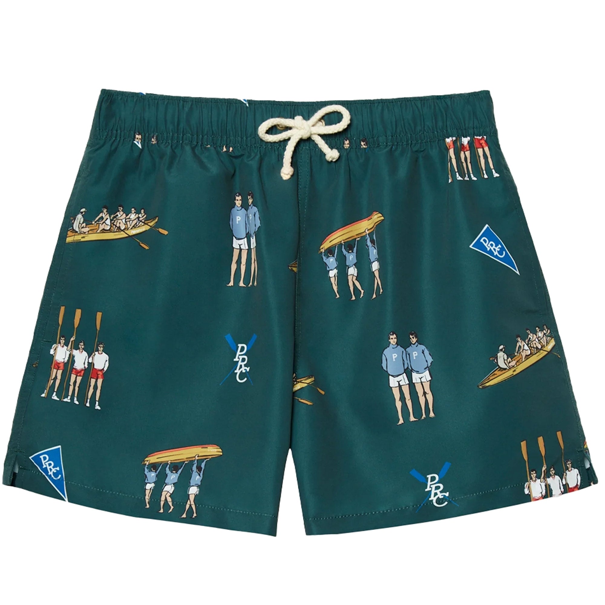 Pompeii Rowing Swim Trunks - Pine