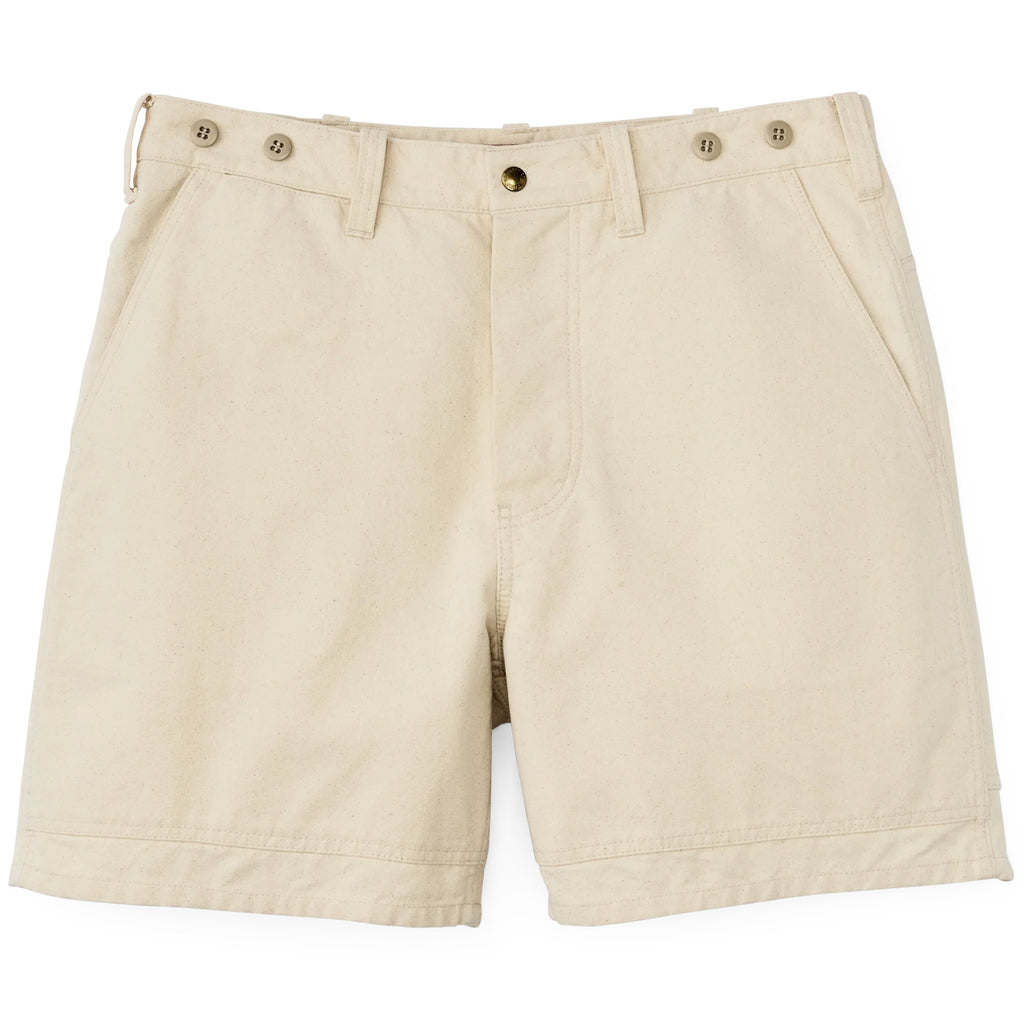 Filson Dry Tin Cloth Shorts - Natural