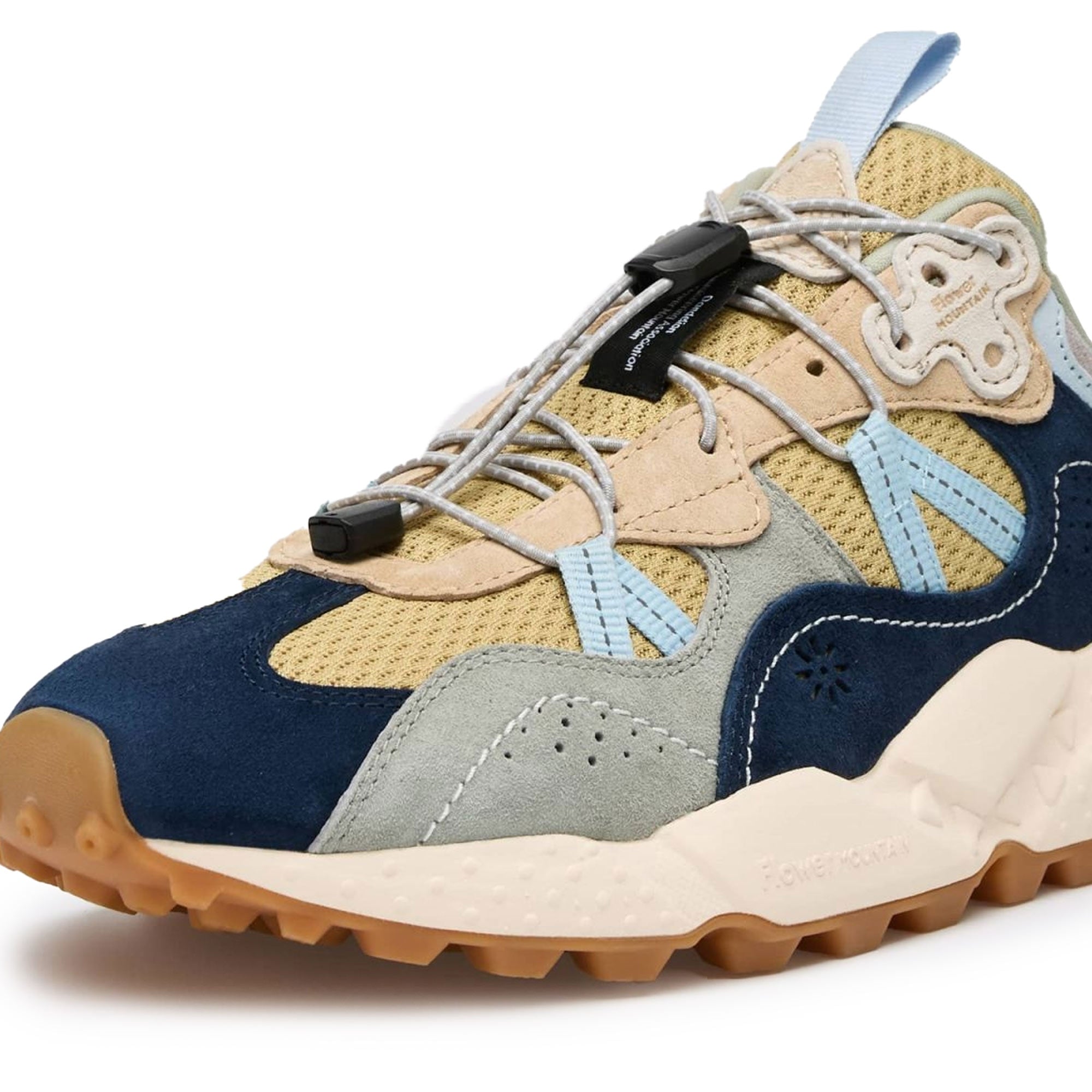 Flower Mountain Tiger Hill Suede/Mesh - Black