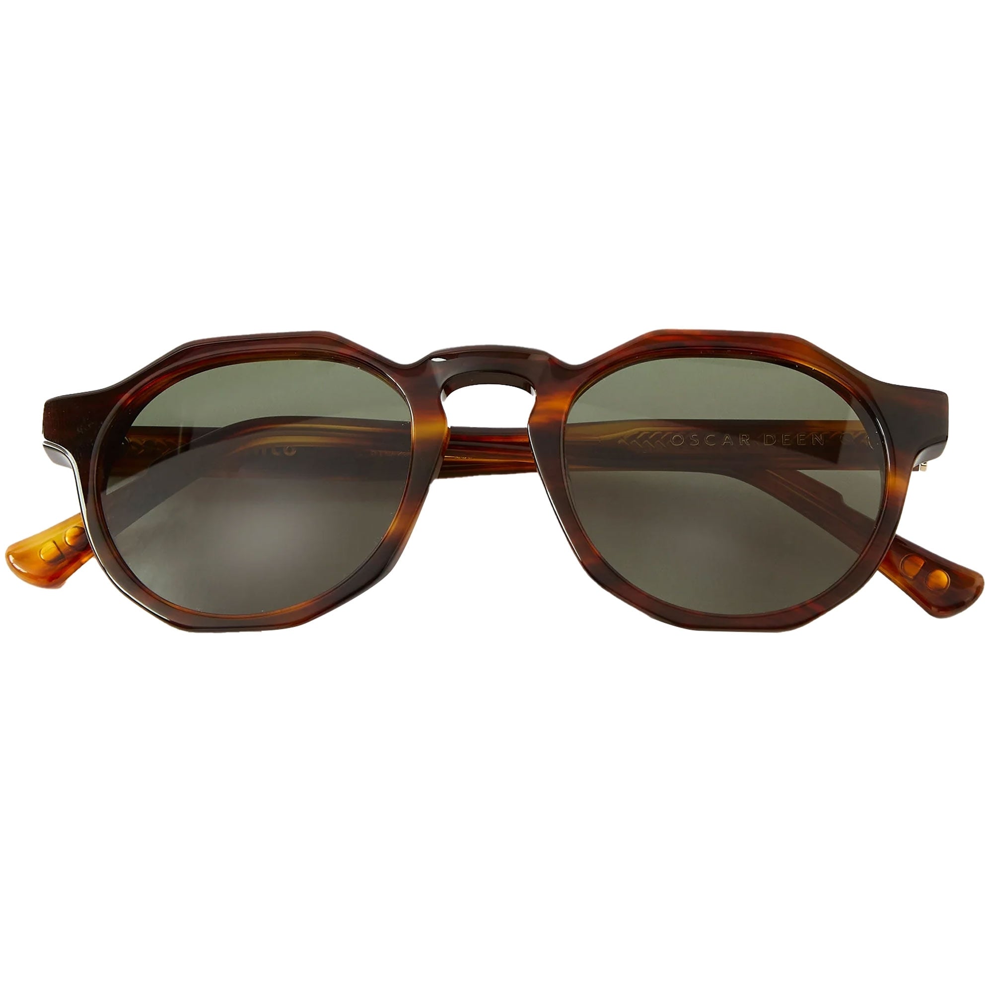 Oscar Deen Pinto Sunglasses - Umber/Moss