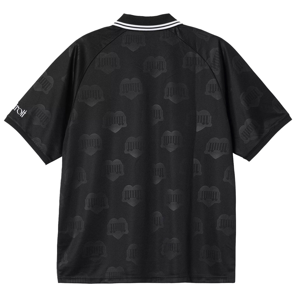 Carhartt WIP Short Sleeve Hartt's Football T-Shirt - Jacquard/Black