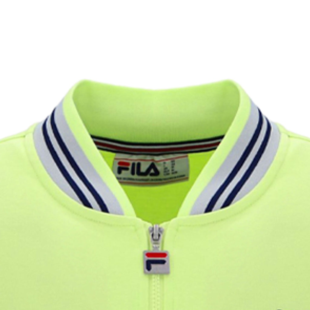 Fila Vintage Settanta Track Jacket - Shadow Lime