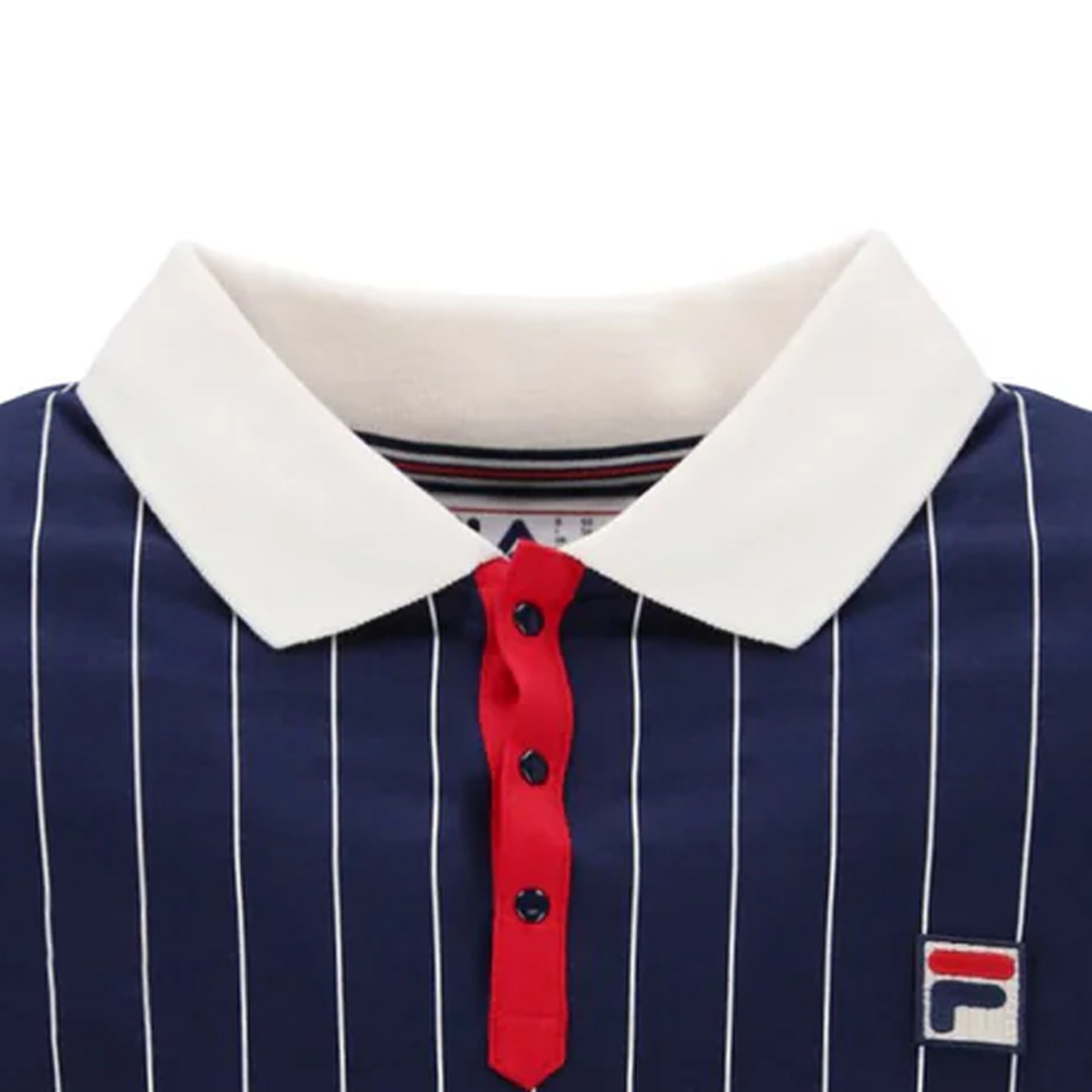 Fila Vintage BB1 Polo Shirt - Fila Navy