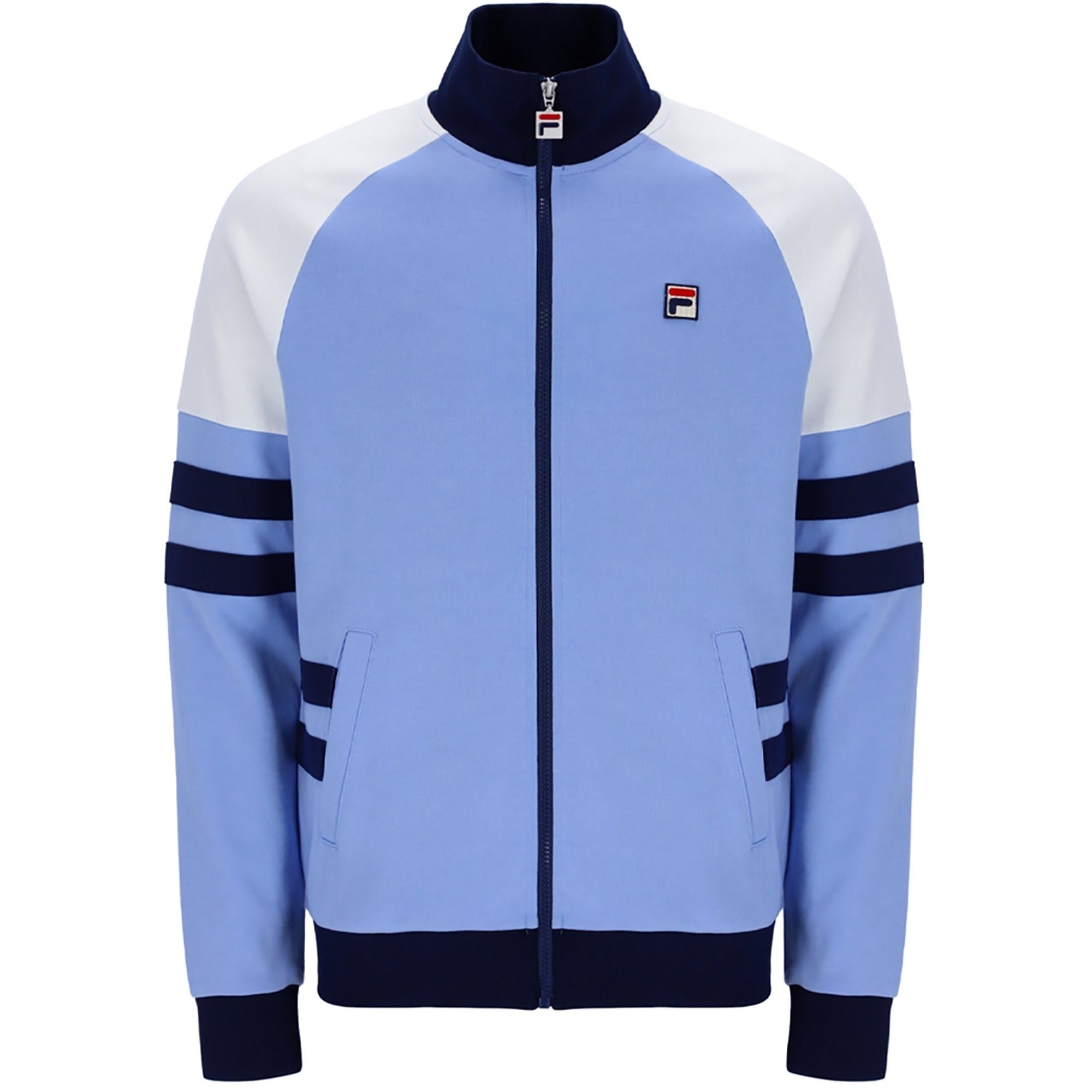 Fila Vintage Founder 2 Track Top - Vista Blue