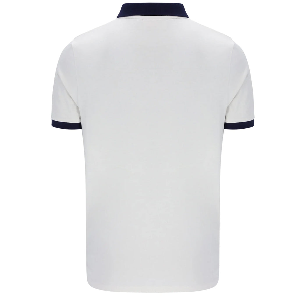 Fila Vintage Panatta 2 Short Sleeve Polo Shirt - Gardenia