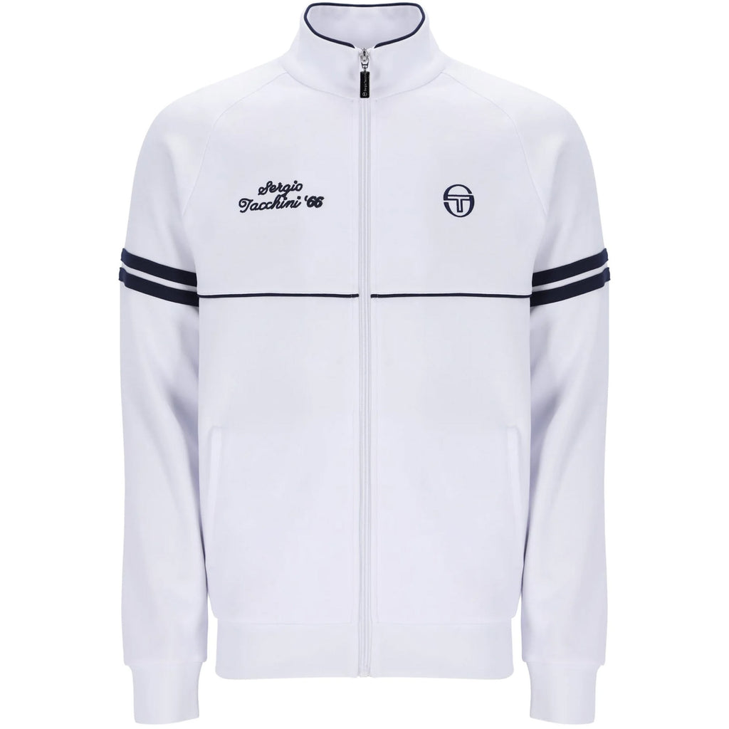 Sergio Tacchini Orion Davis Track Top - White/Maritime