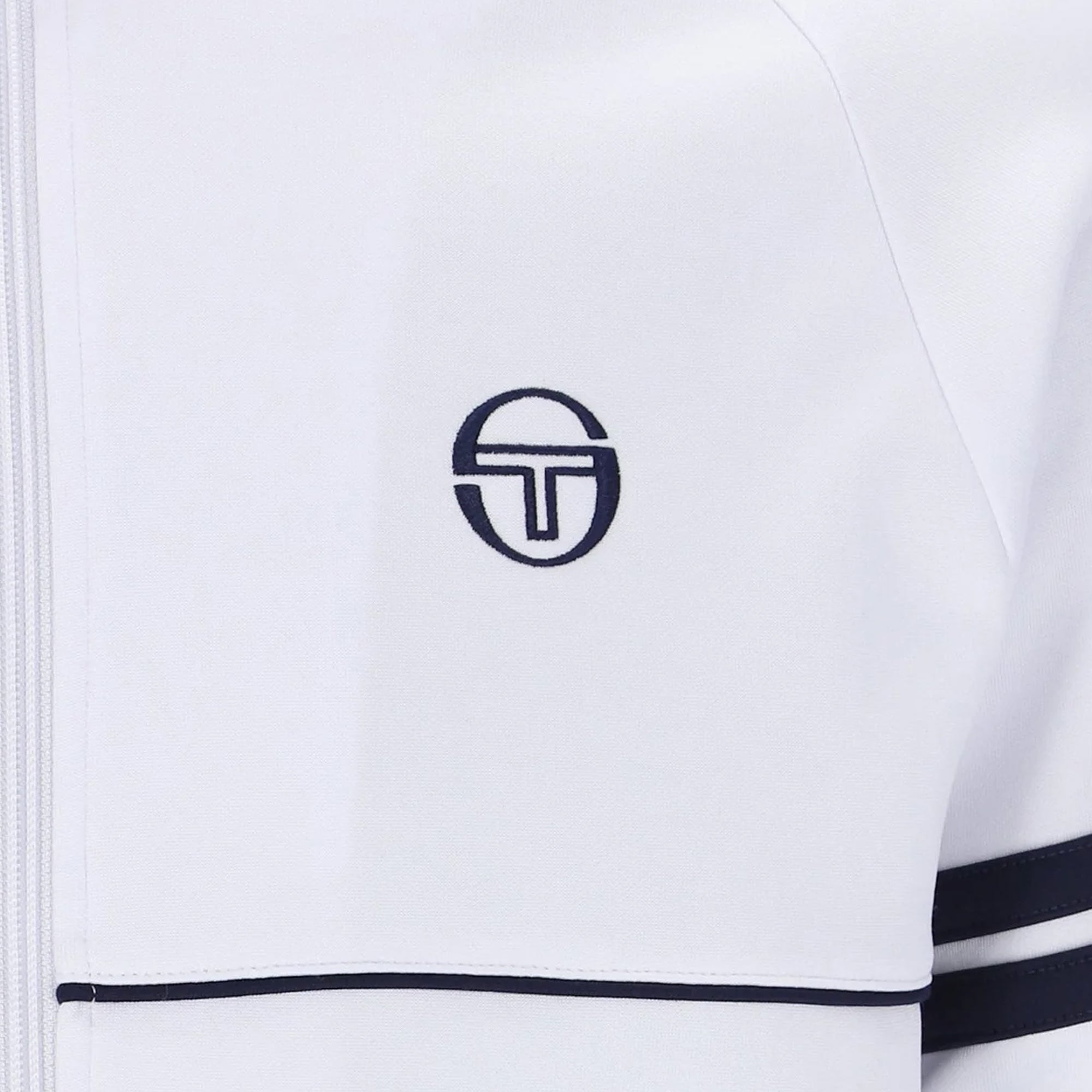 Sergio Tacchini Orion Davis Track Top - White/Maritime