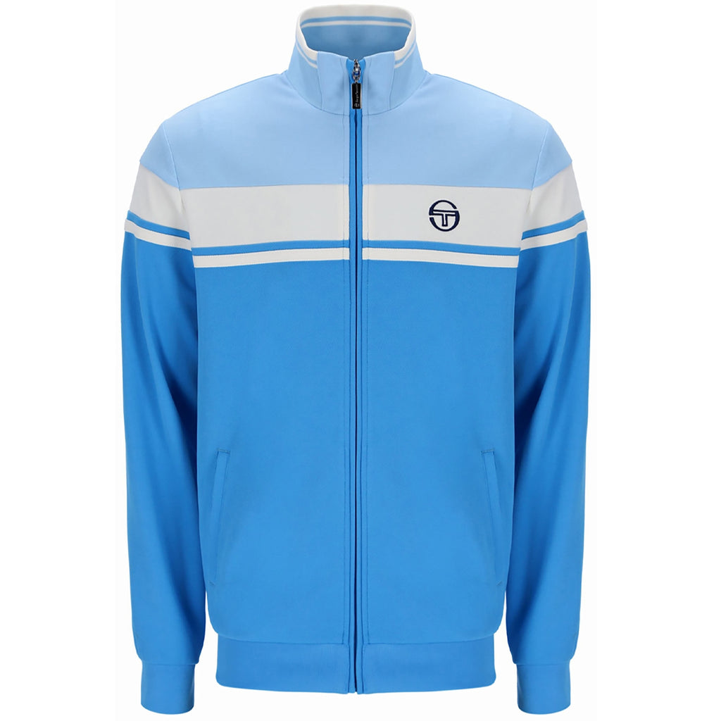 Sergio Tacchini Damarindo Track Top - Azure Blue