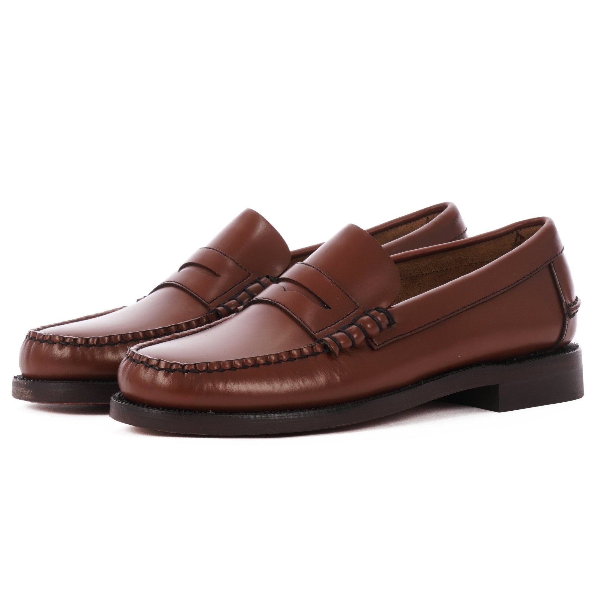 Classic Dan Leather Loafer - Brown