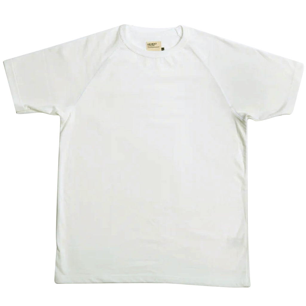 Heimat Cotton Hemp Short Sleeve T-Shirt - White