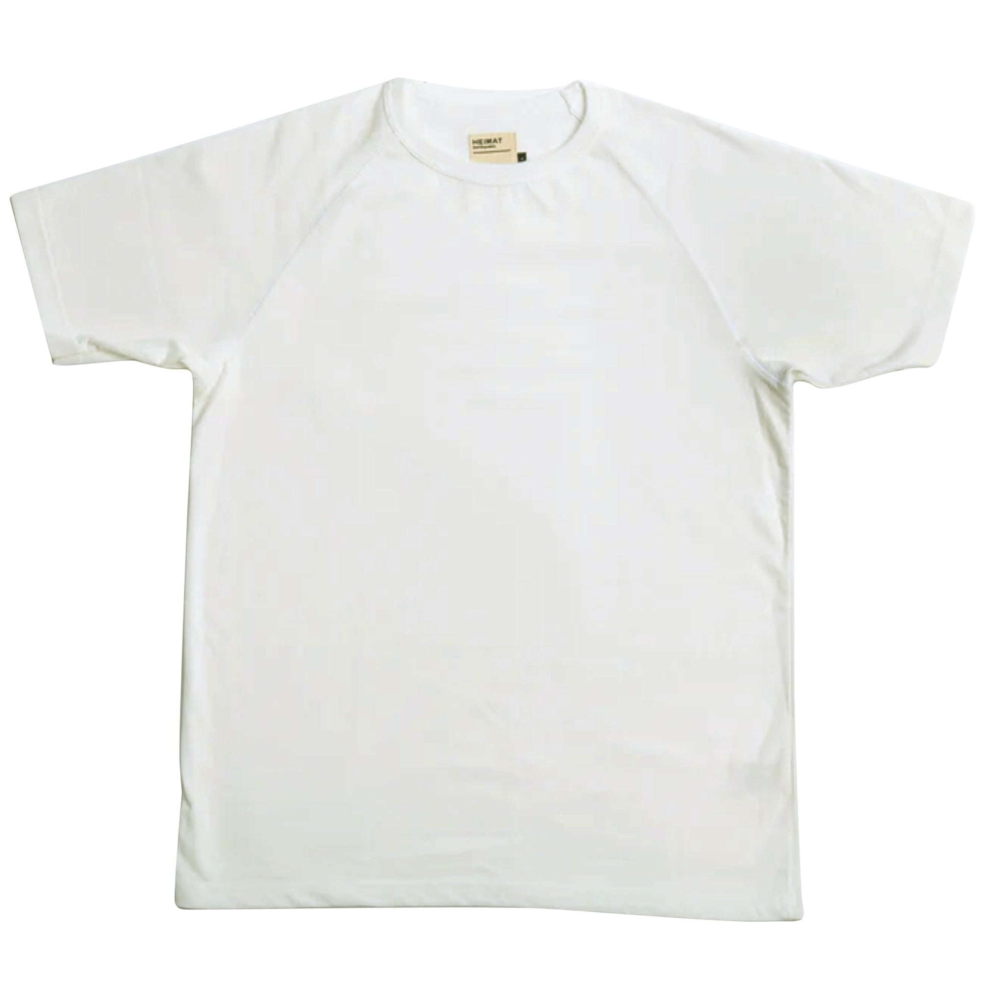 Heimat Cotton Hemp Short Sleeve T-Shirt - White