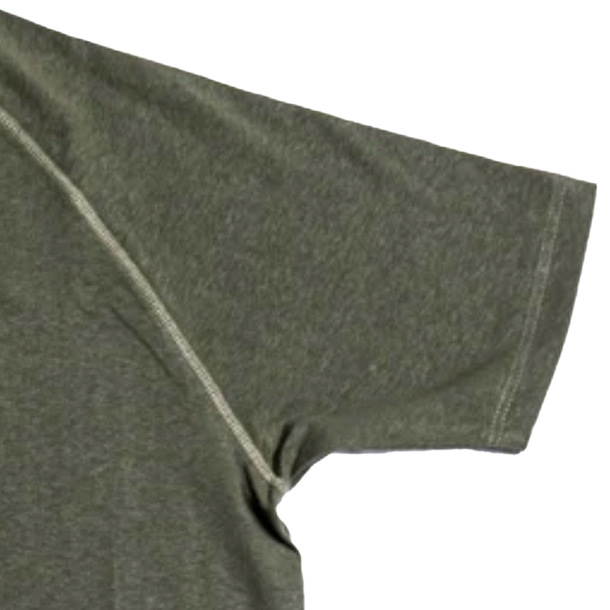 Heimat Cotton Hemp Short Sleeve T-Shirt - Military Green