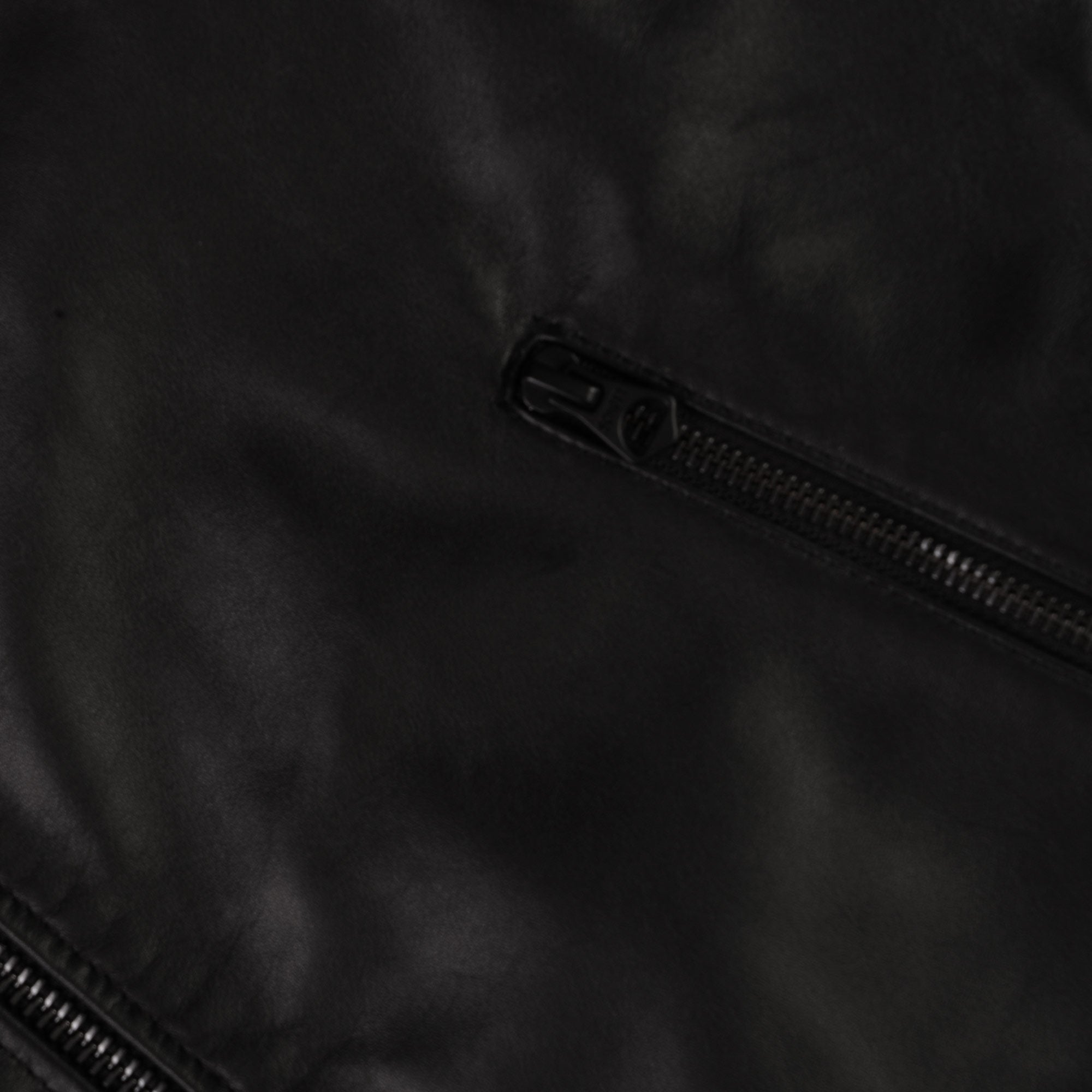 Schott NYC Leather Biker Jacket - Black
