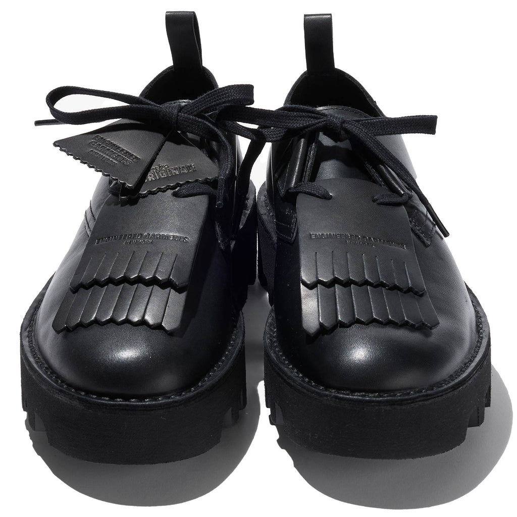 Engineered Garments x Engineered Garments Desert Khan - Black Smooth Leather